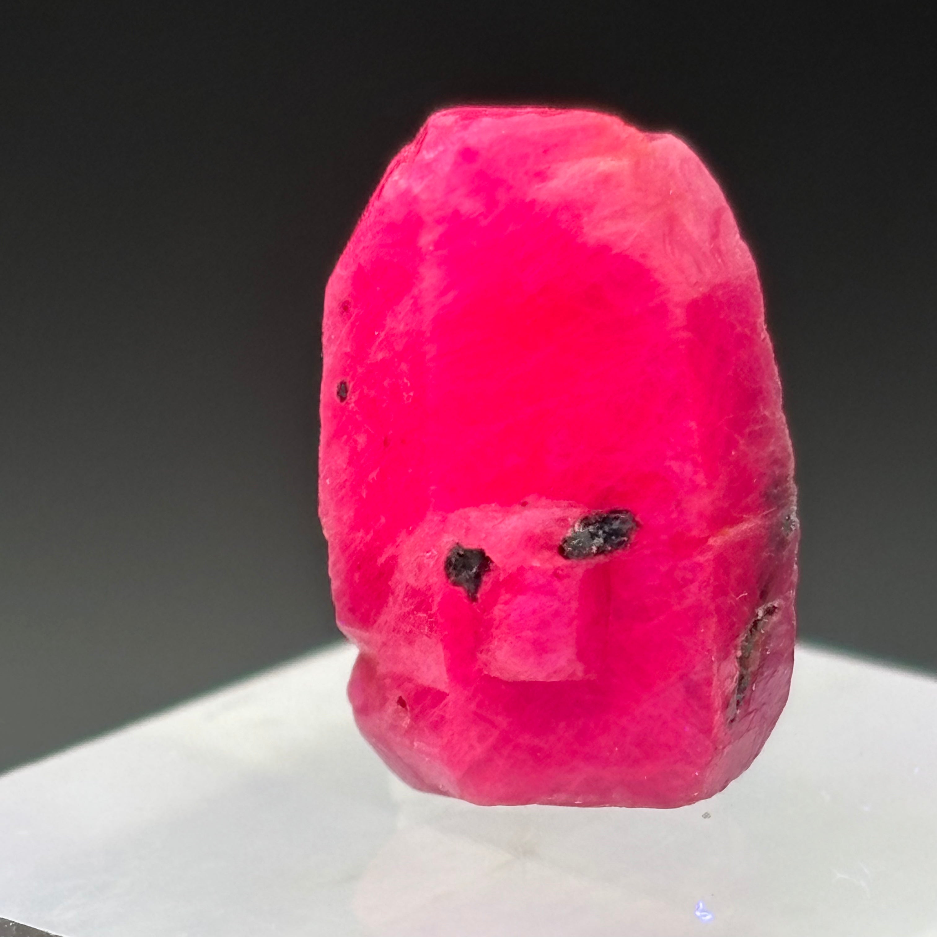 Natural Fluorescent Ruby Crystal - 114