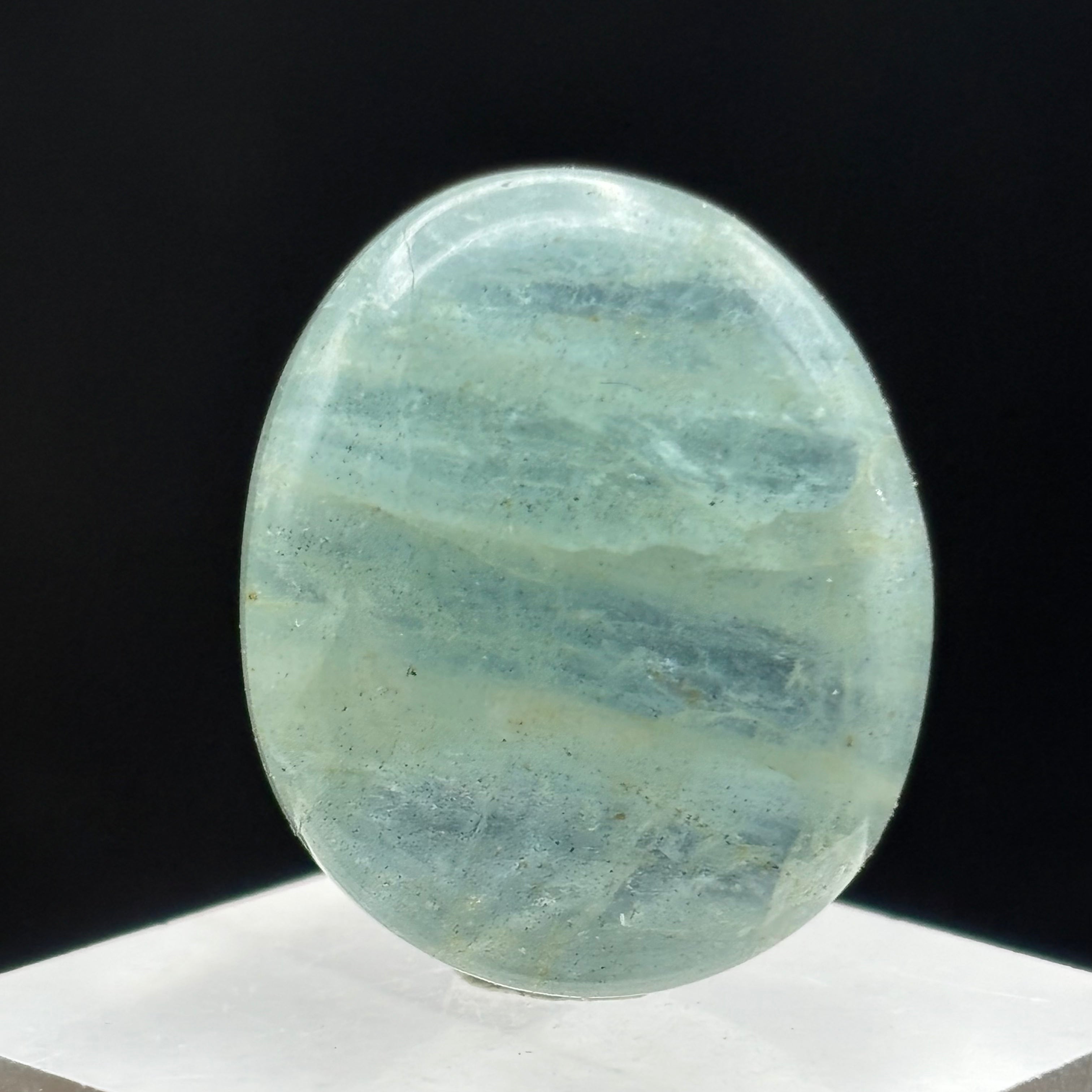 Aquamarine Magic Oval - 025