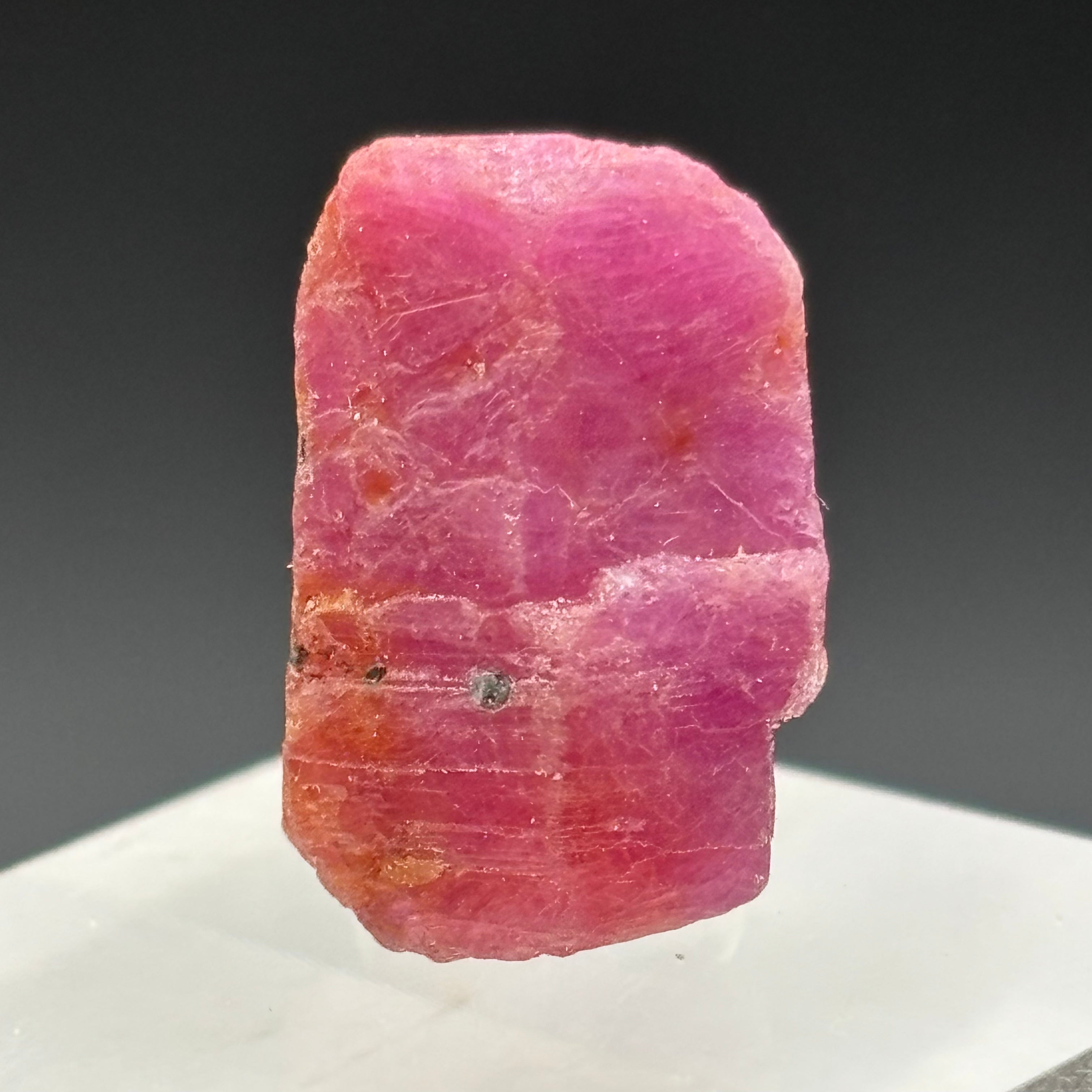 Natural Fluorescent Ruby Crystal - 117