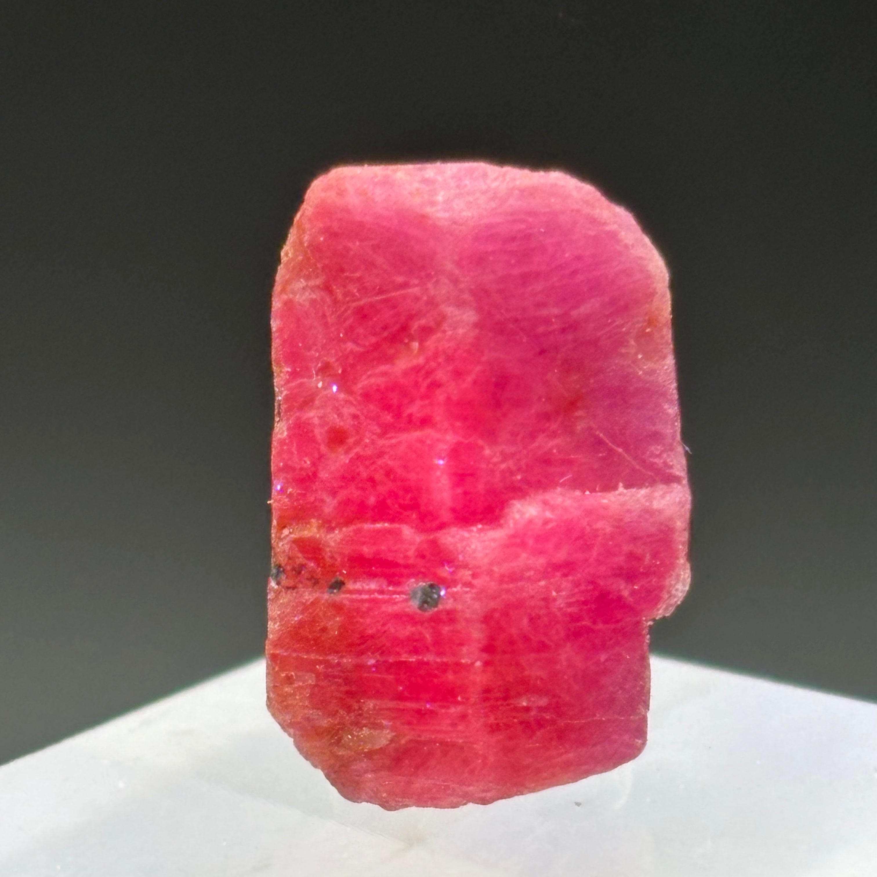 Natural Fluorescent Ruby Crystal - 117