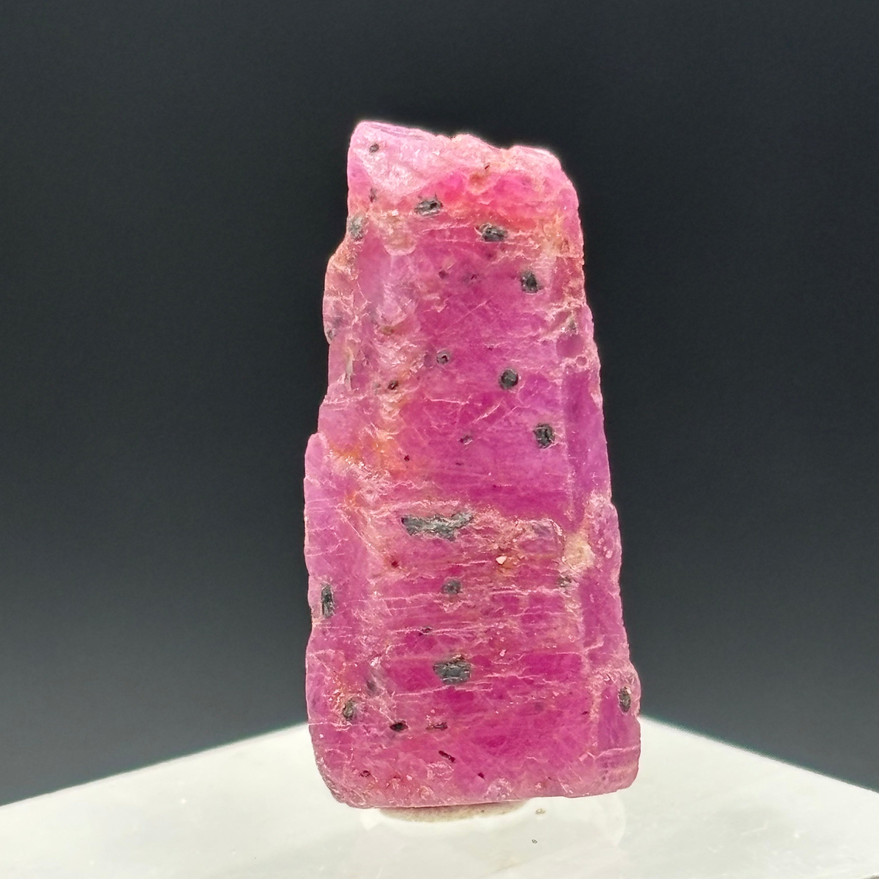 Natural Fluorescent Ruby Crystal - 118