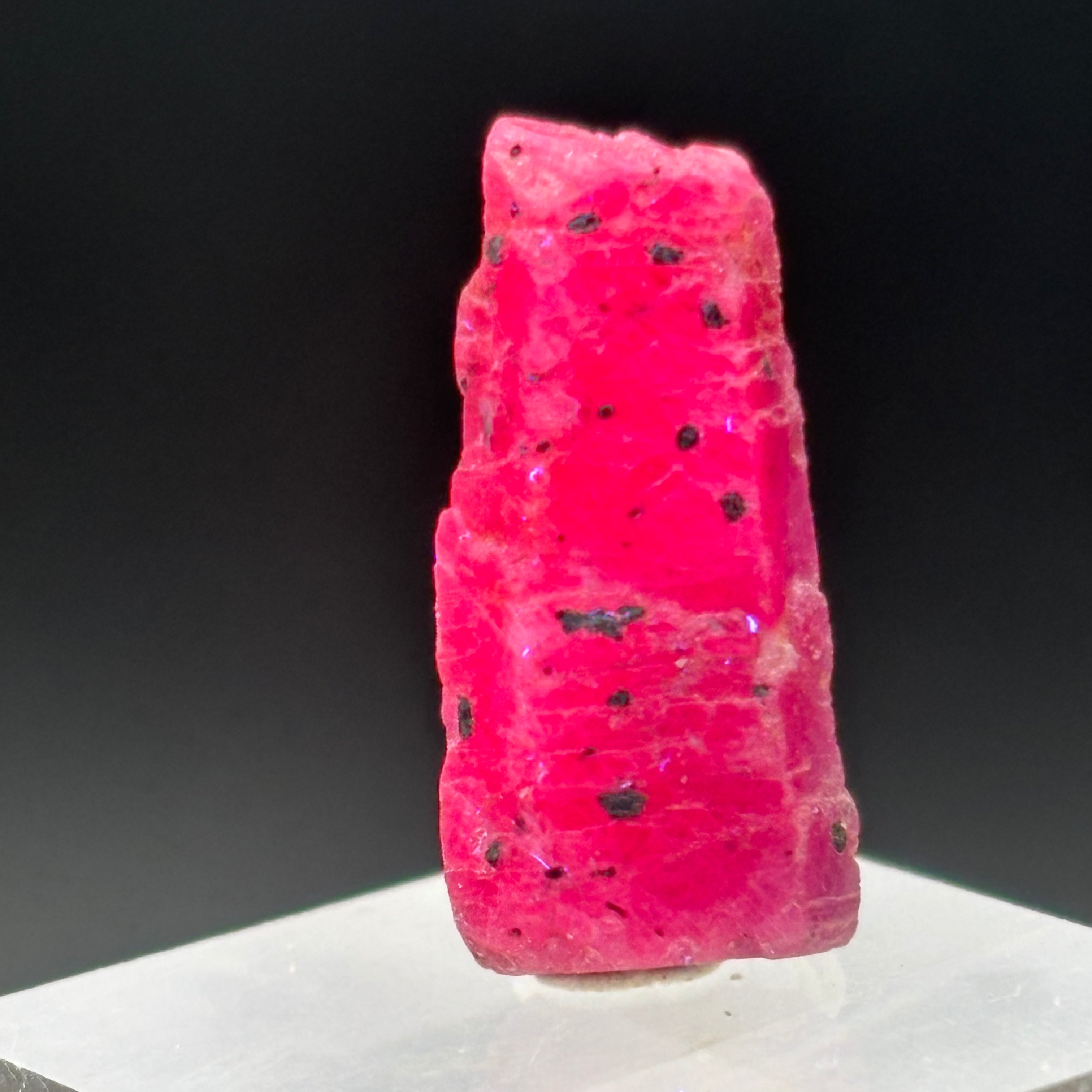 Natural Fluorescent Ruby Crystal - 118