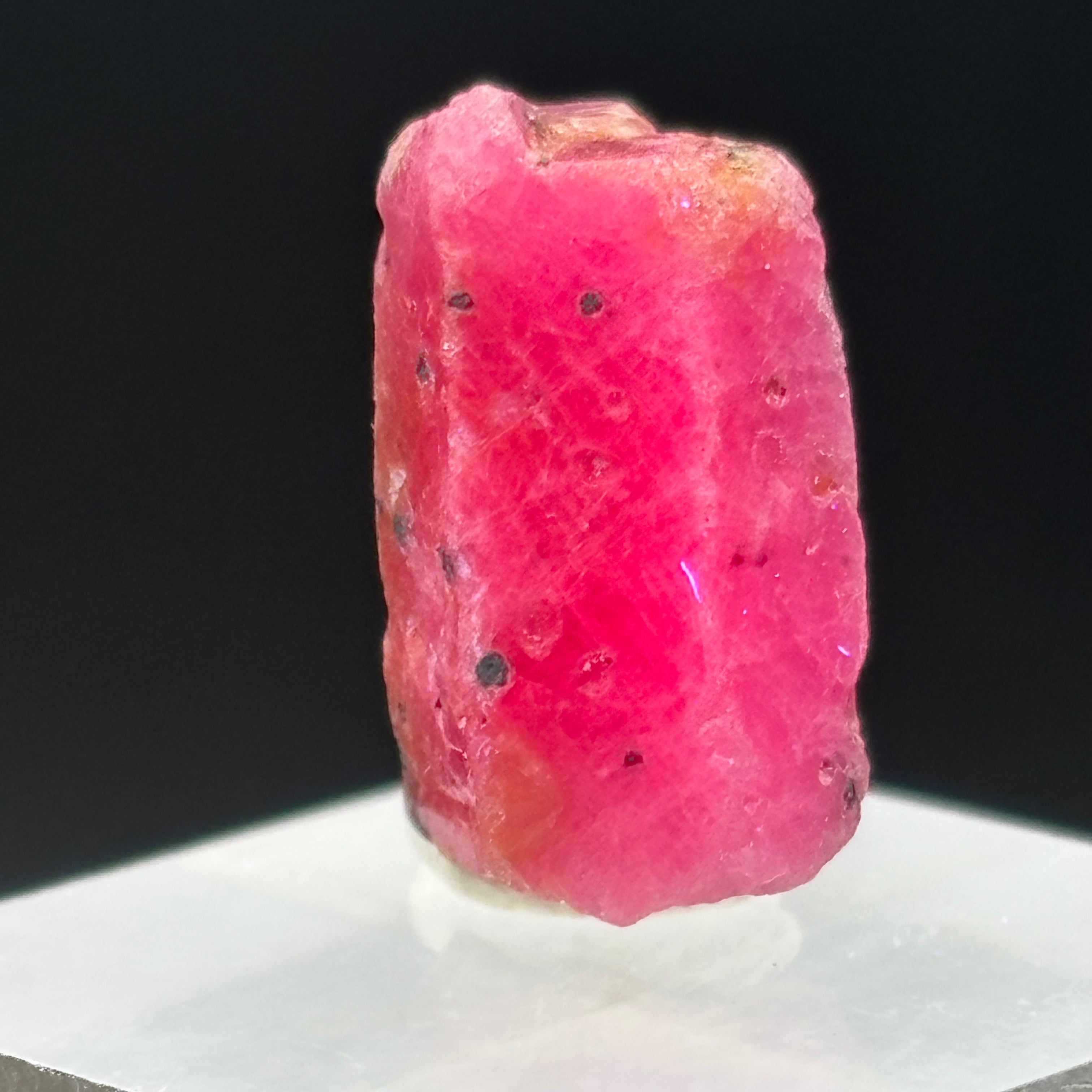Natural Fluorescent Ruby Crystal - 120