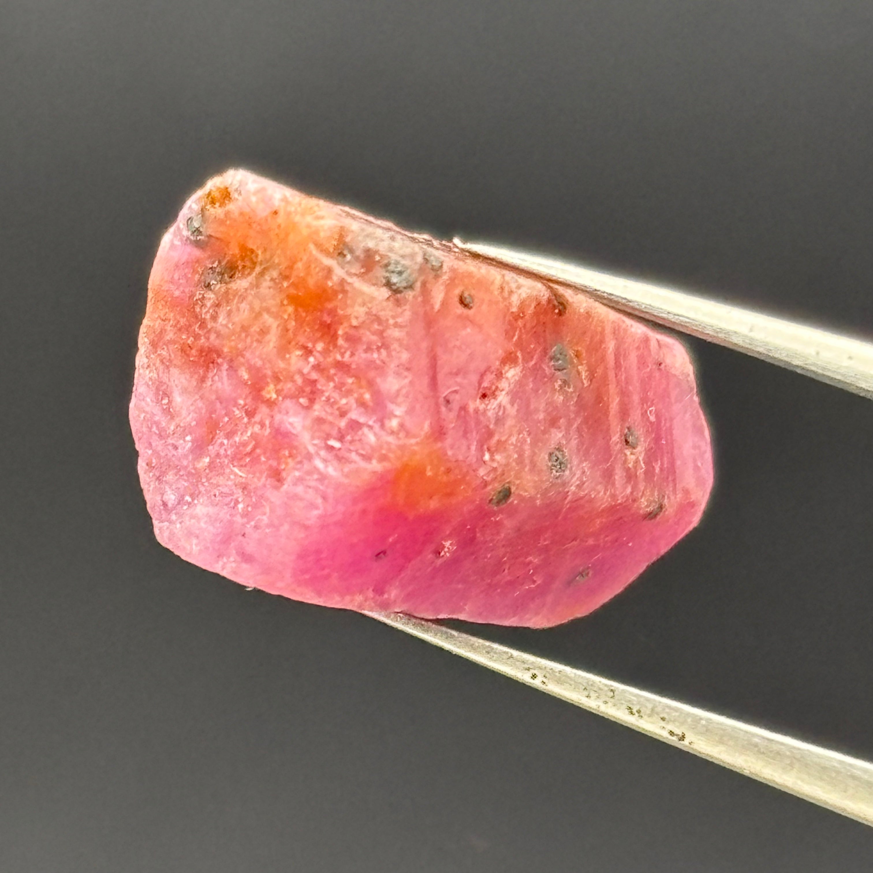 Natural Fluorescent Ruby Crystal - 120