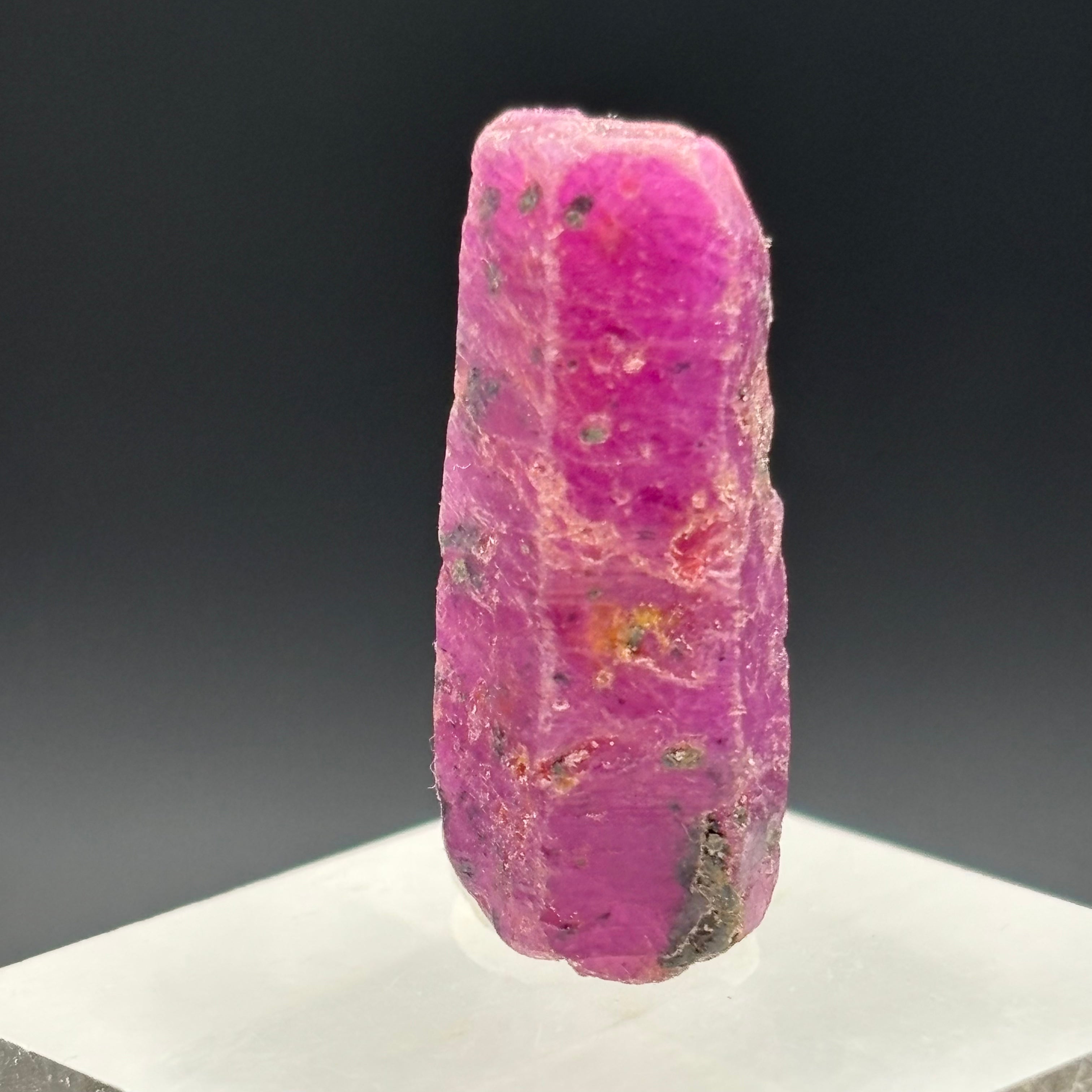 Natural Fluorescent Ruby Crystal - 121