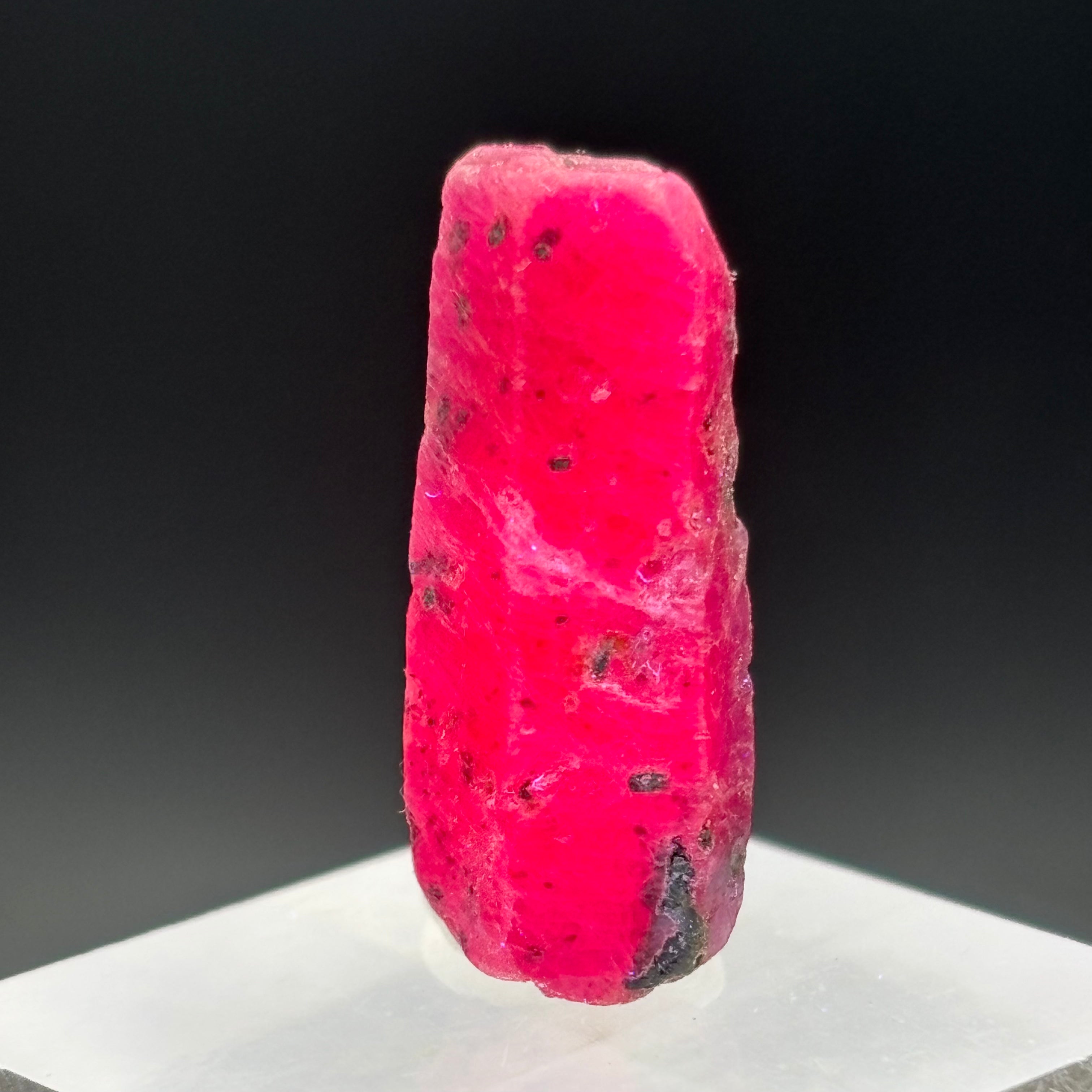 Natural Fluorescent Ruby Crystal - 121