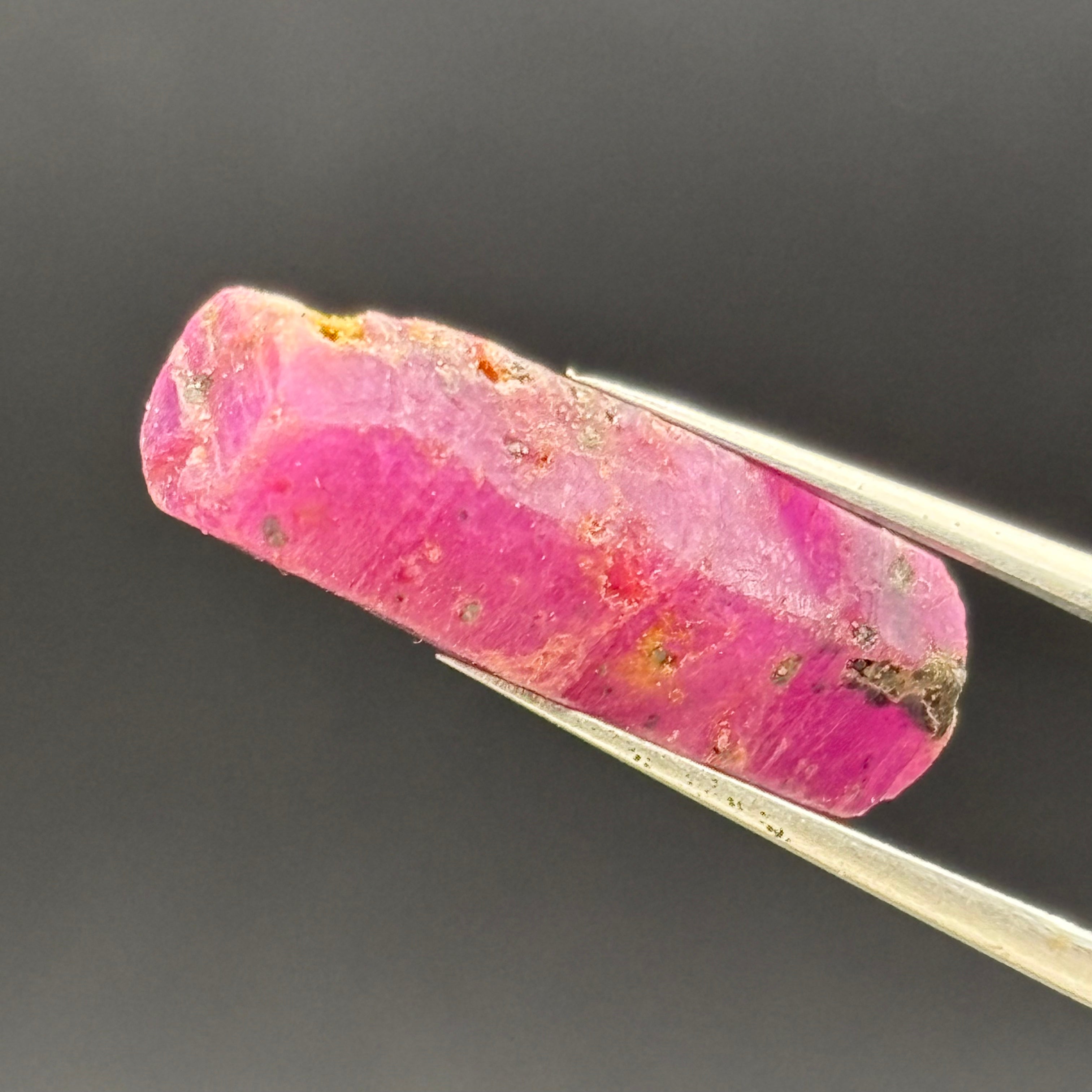 Natural Fluorescent Ruby Crystal - 121