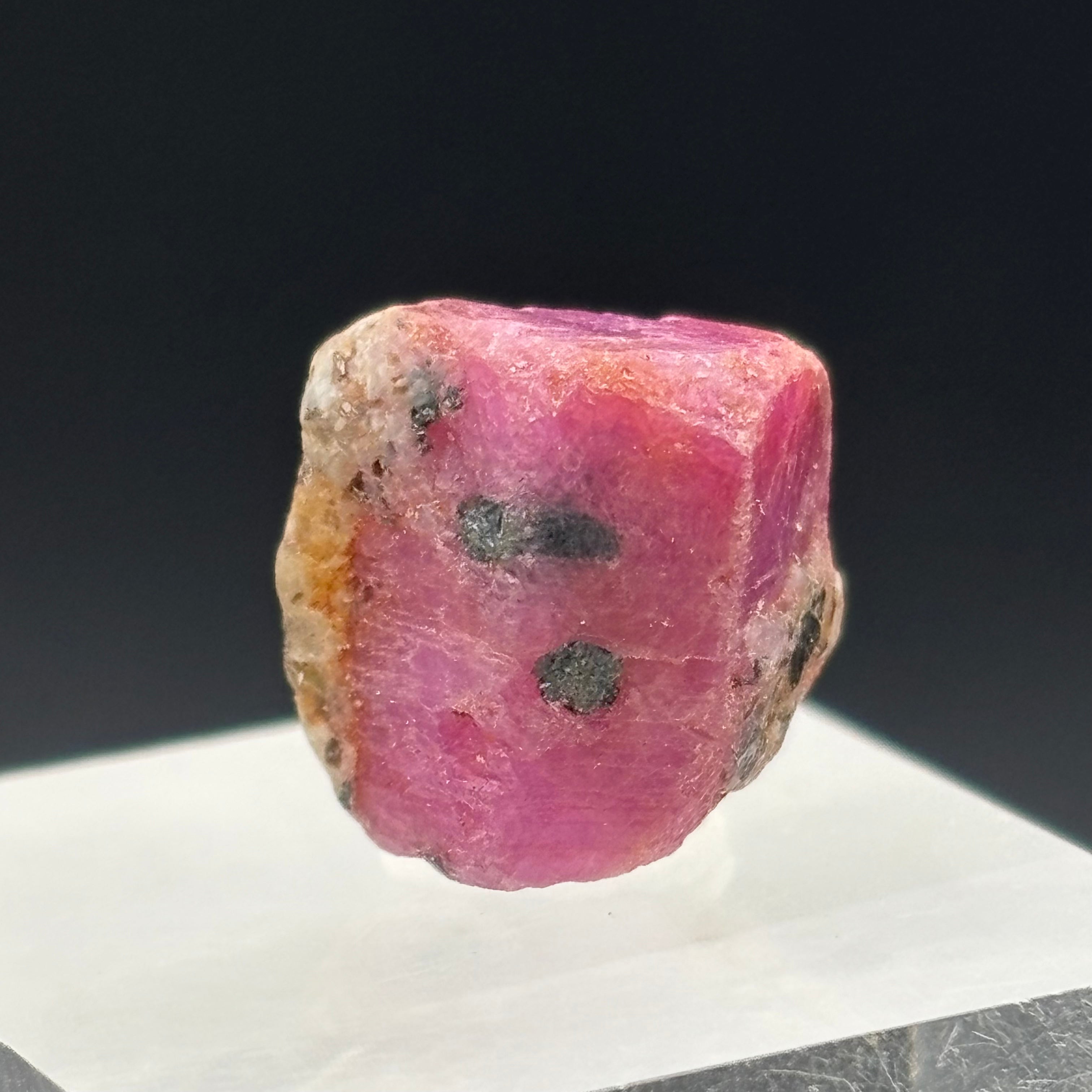 Natural Fluorescent Ruby Crystal - 122