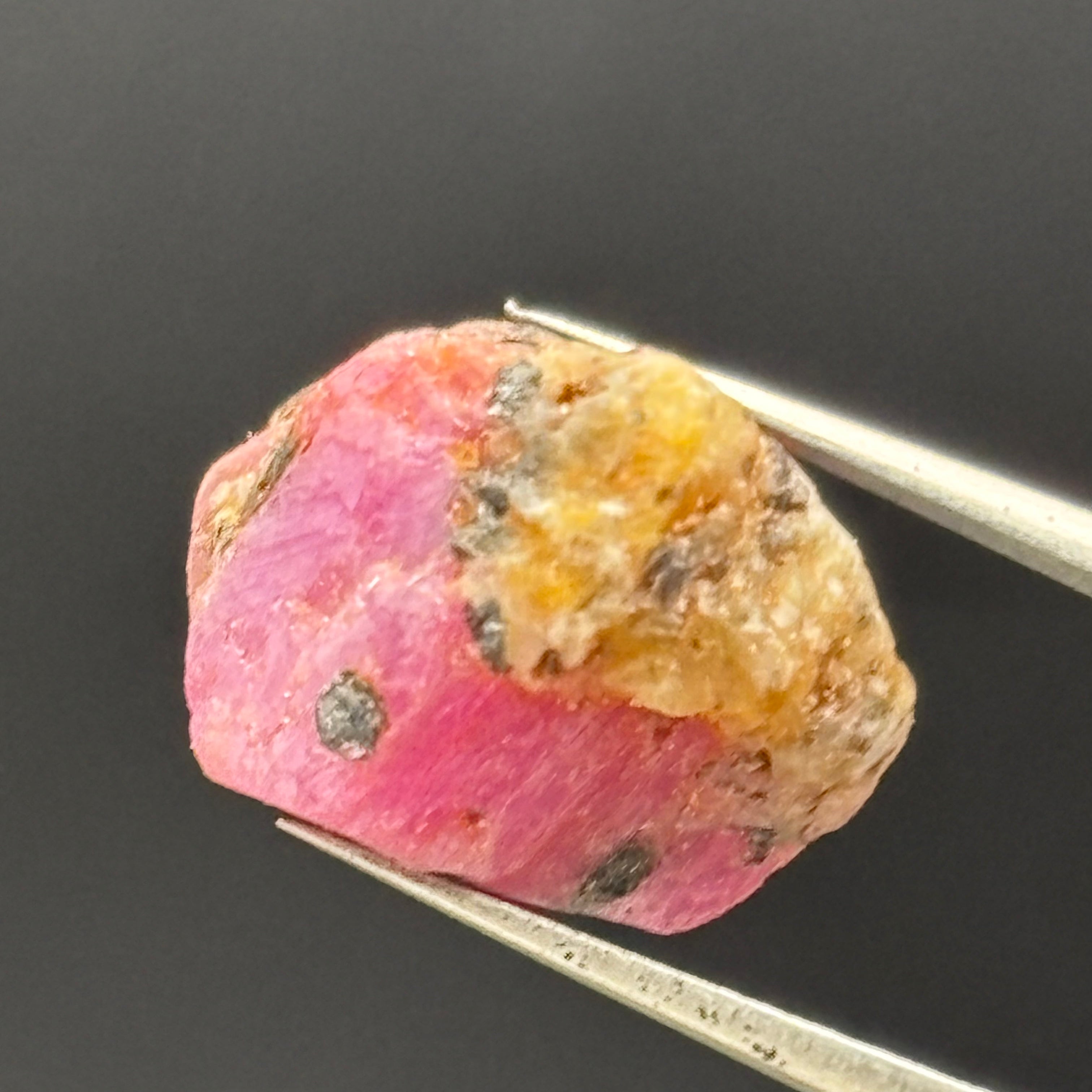 Natural Fluorescent Ruby Crystal - 122