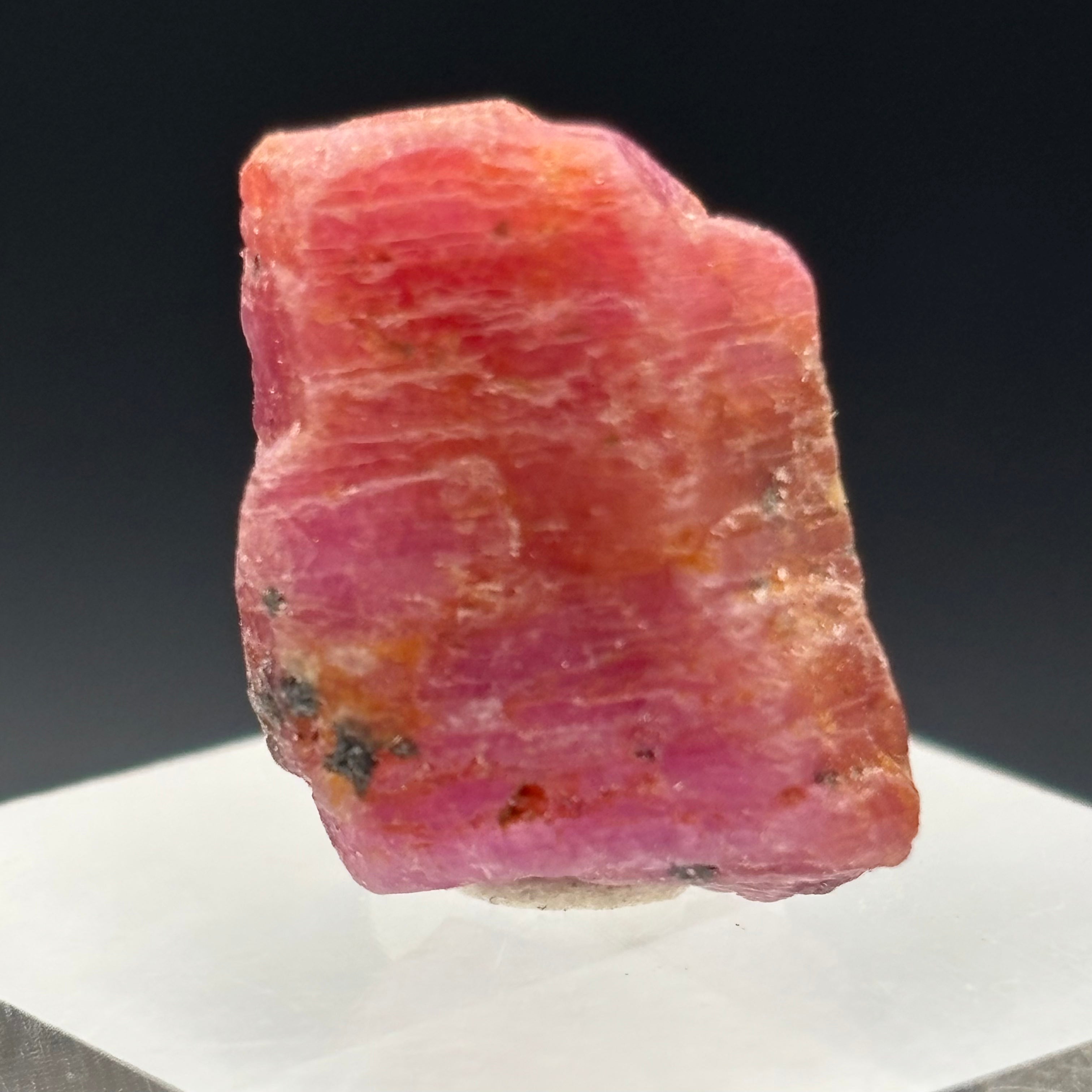 Natural Fluorescent Ruby Crystal - 123