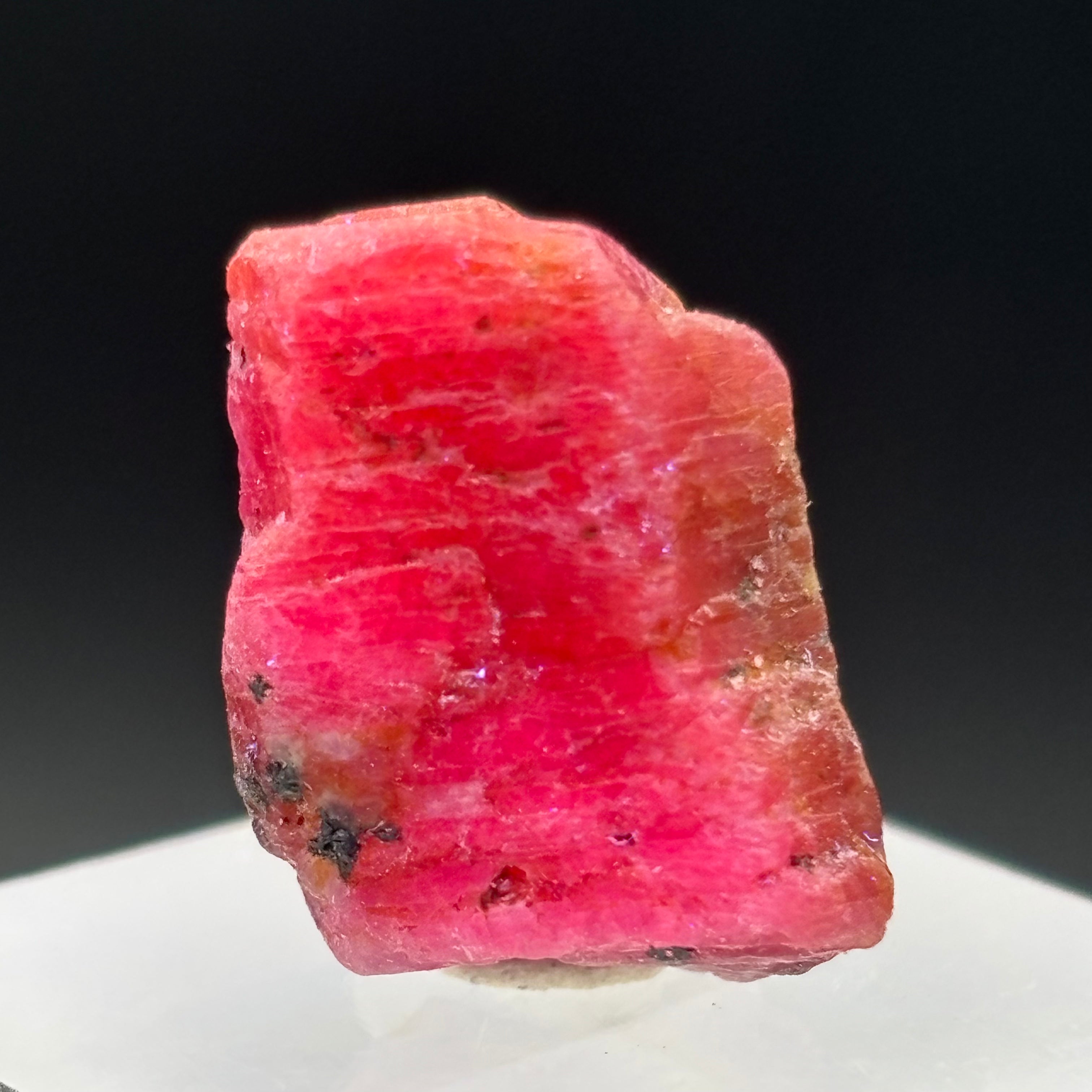 Natural Fluorescent Ruby Crystal - 123