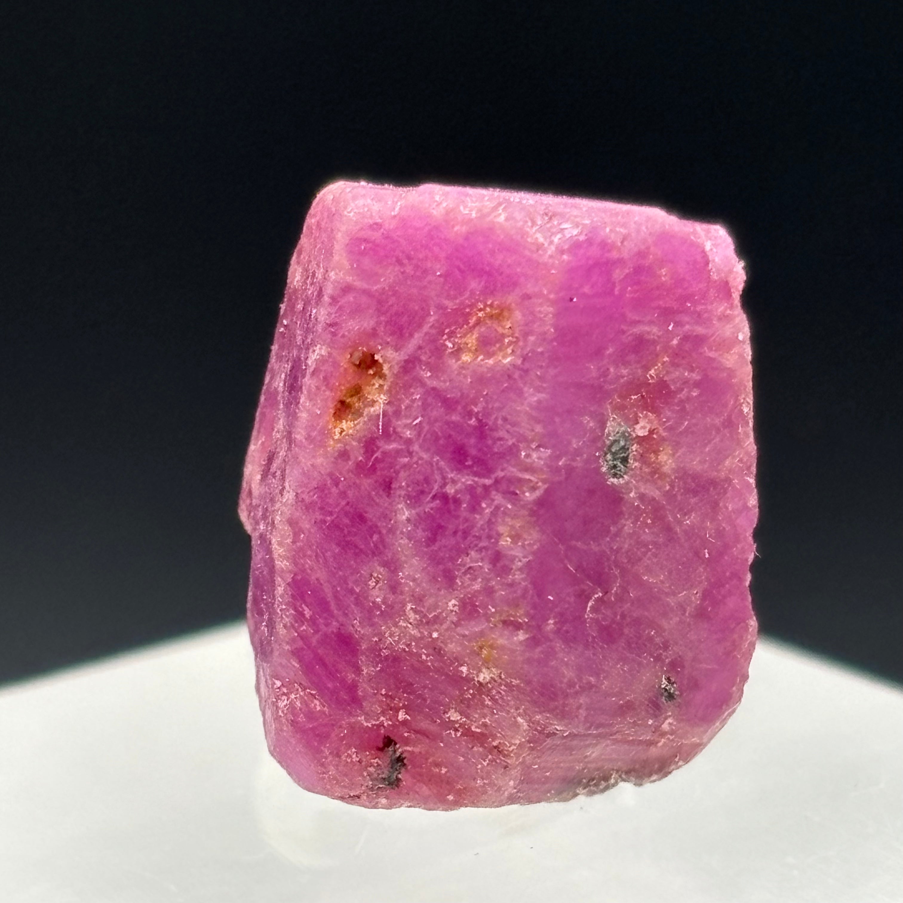 Natural Fluorescent Ruby Crystal - 124