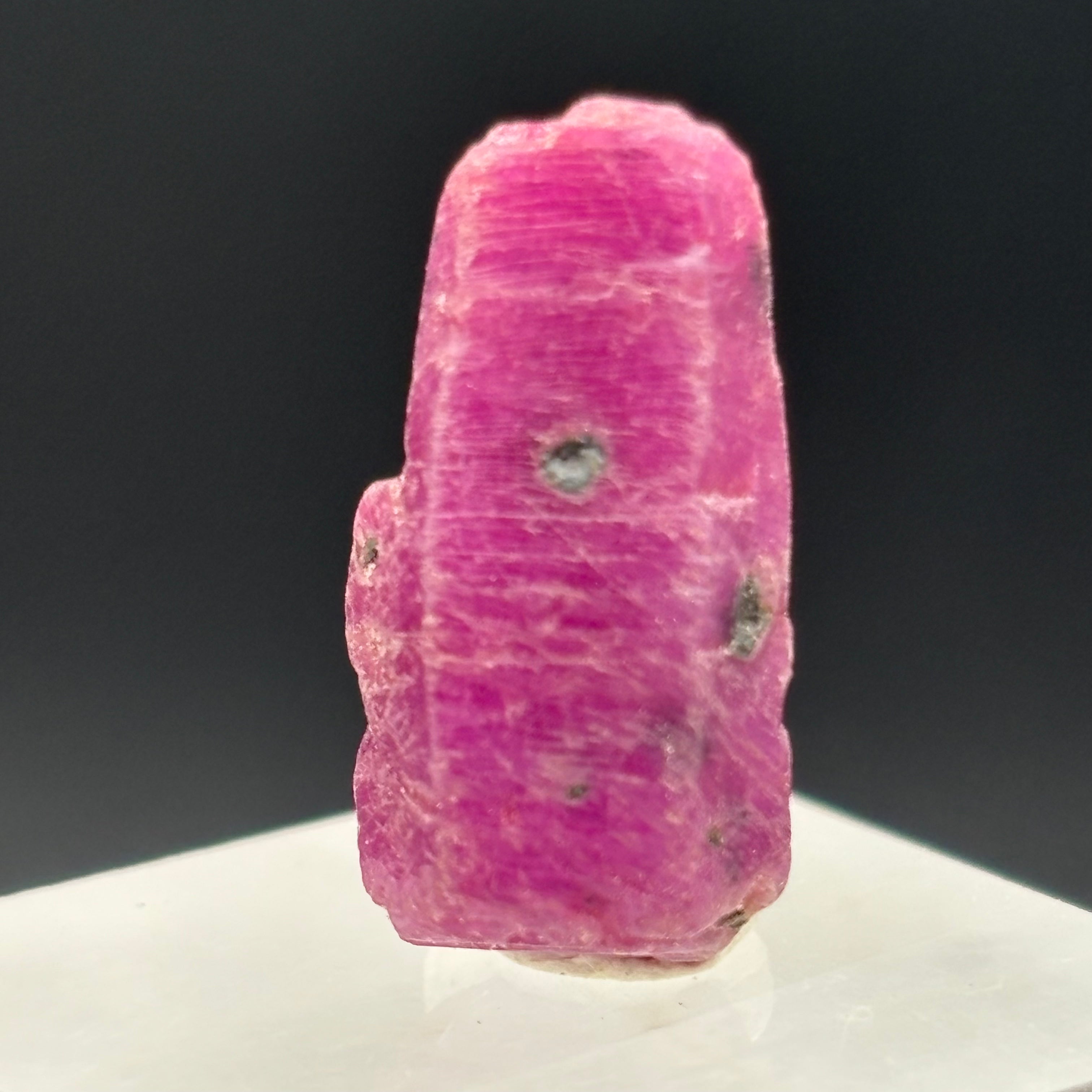 Natural Fluorescent Ruby Crystal - 125