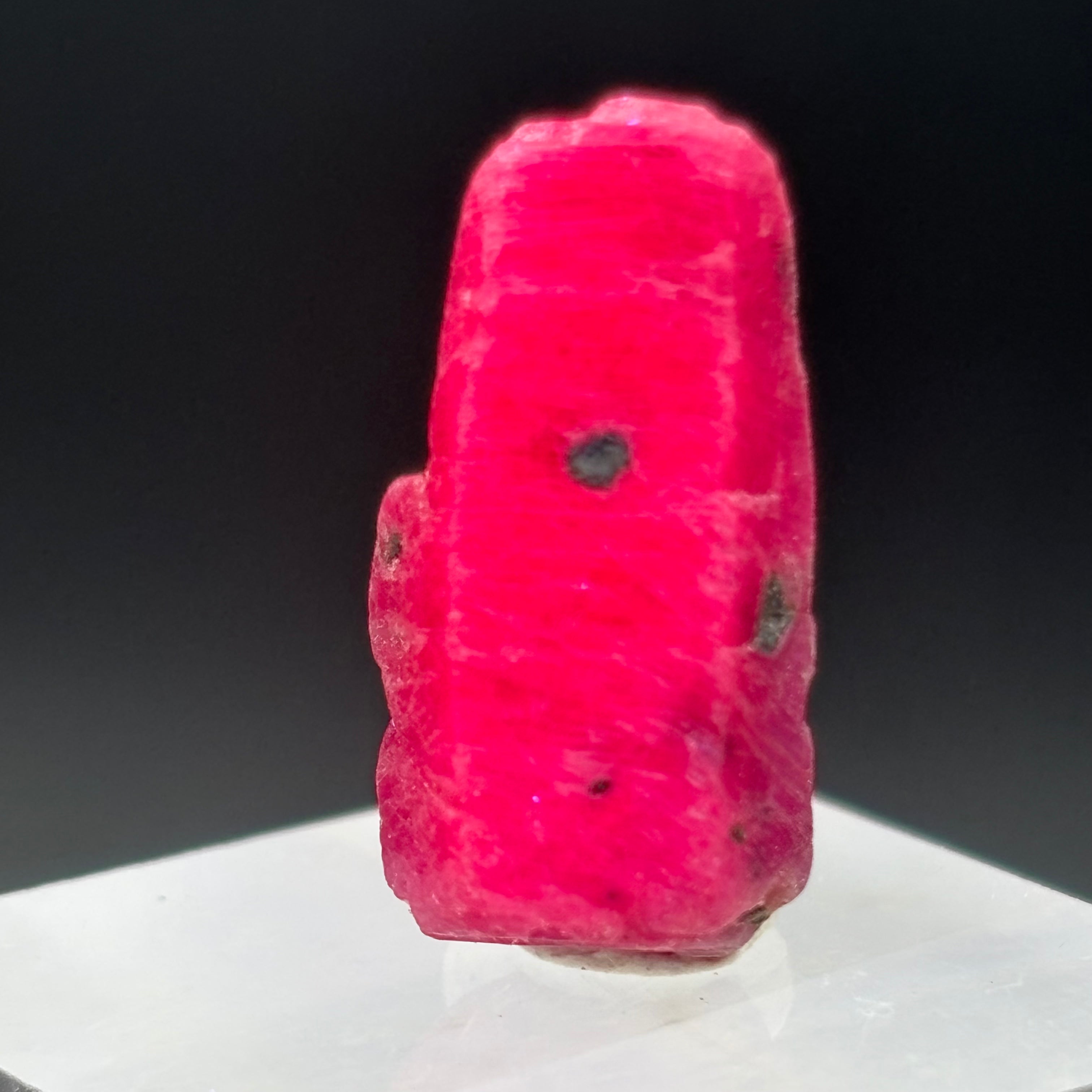 Natural Fluorescent Ruby Crystal - 125