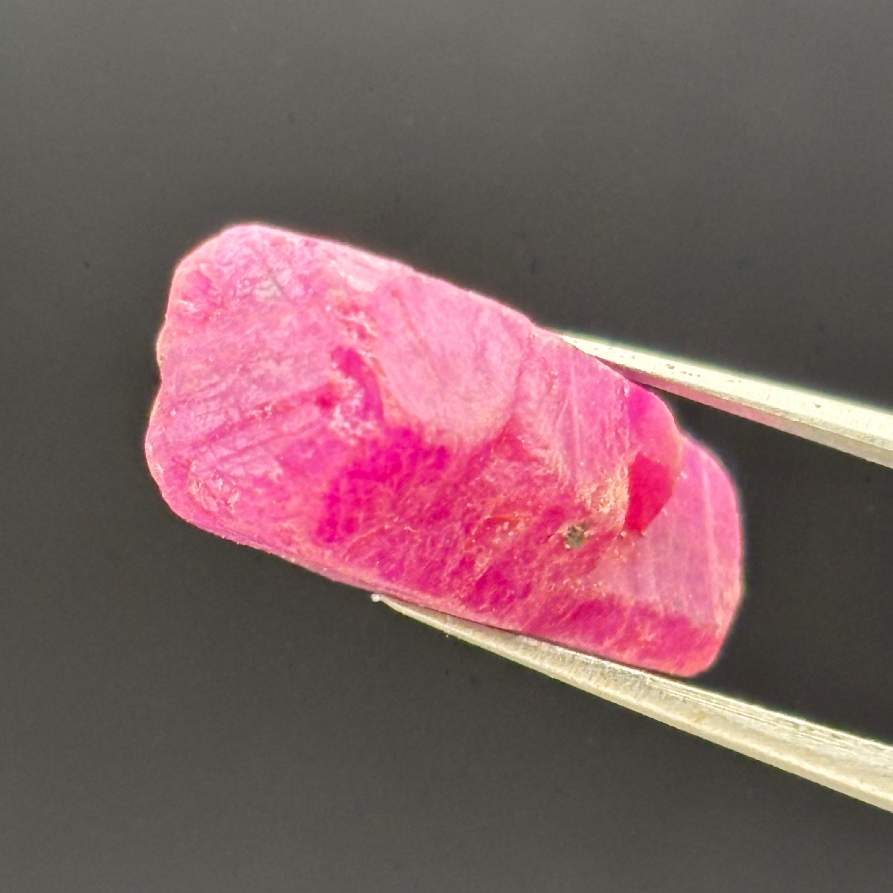 Natural Fluorescent Ruby Crystal - 125