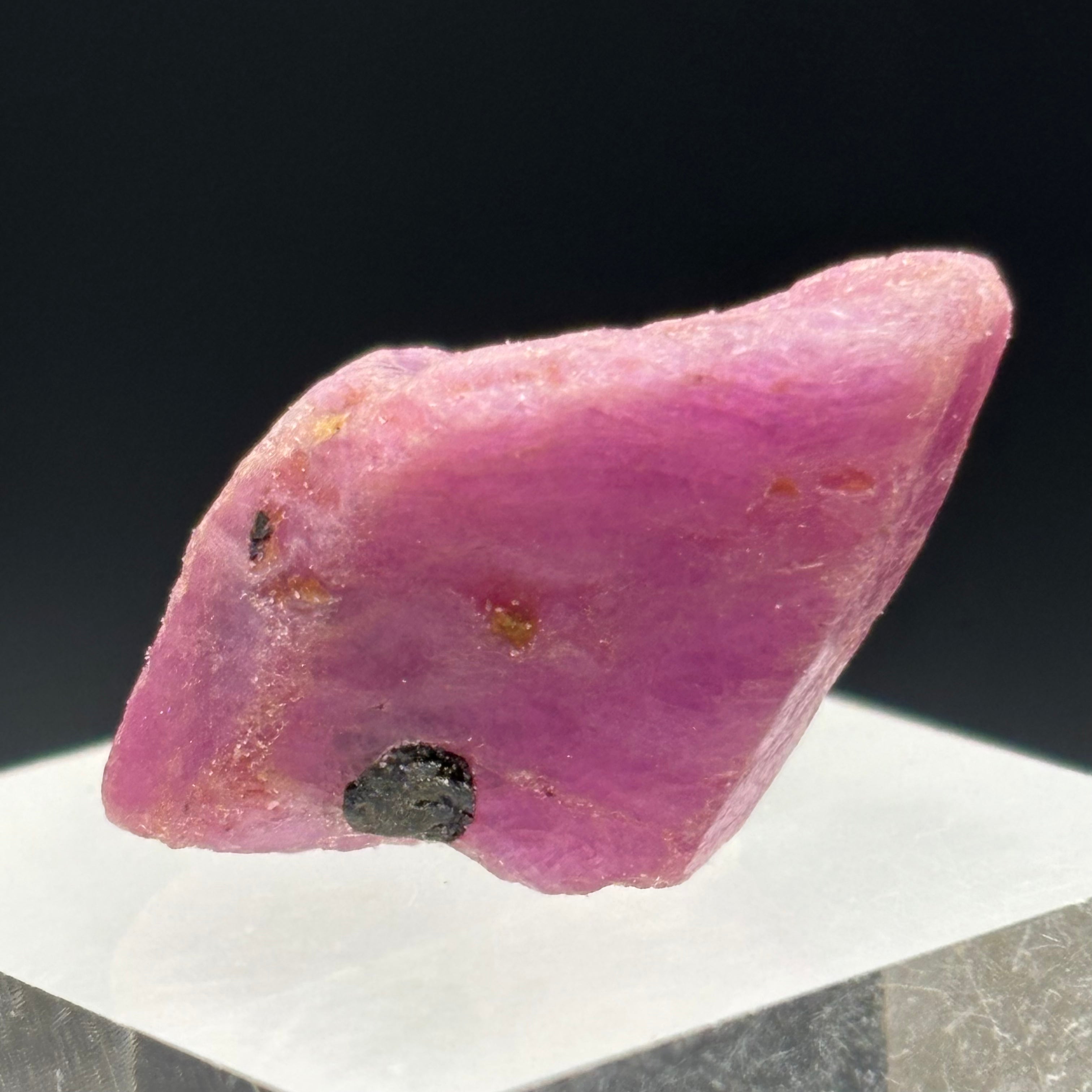 Natural Fluorescent Ruby Crystal - 126
