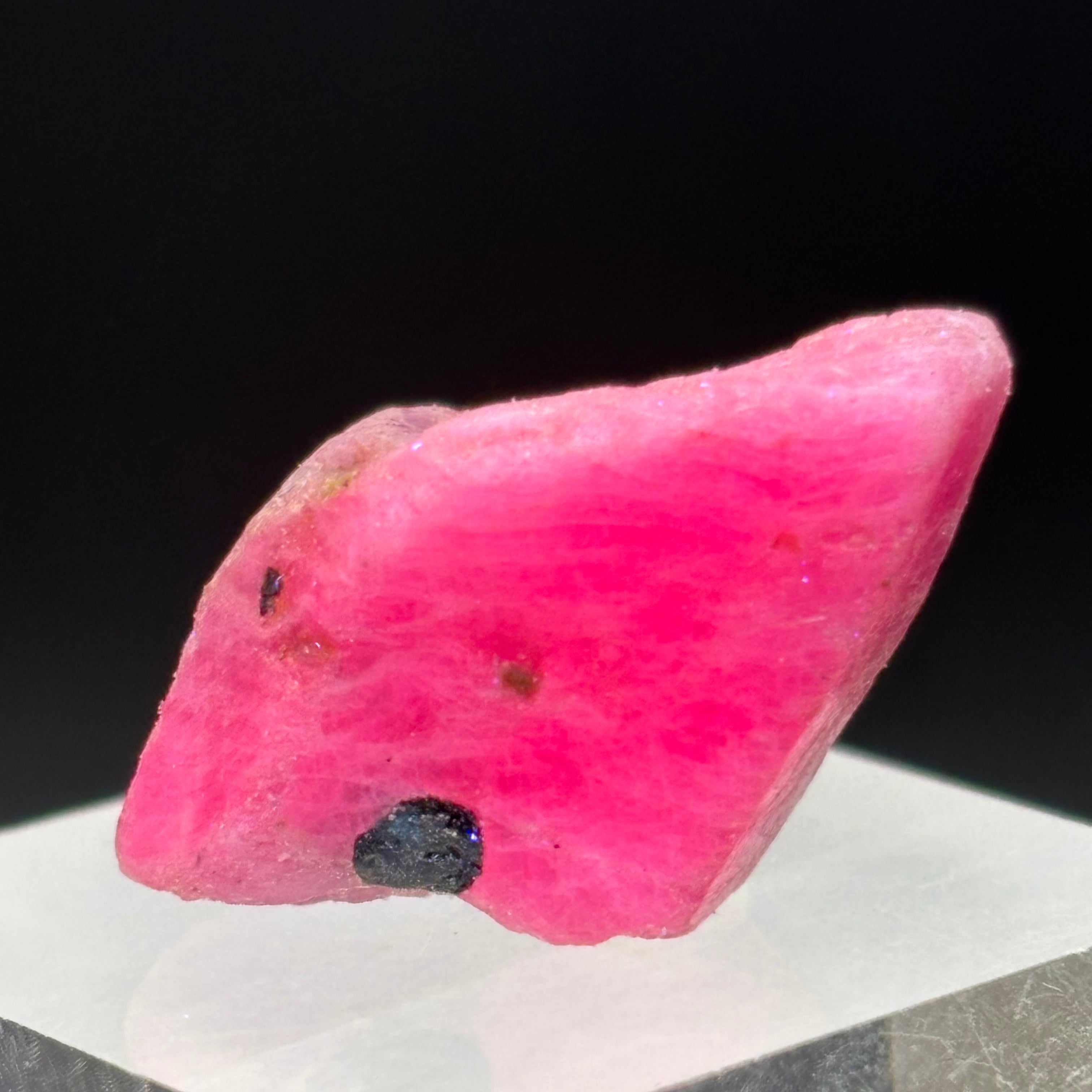 Natural Fluorescent Ruby Crystal - 126
