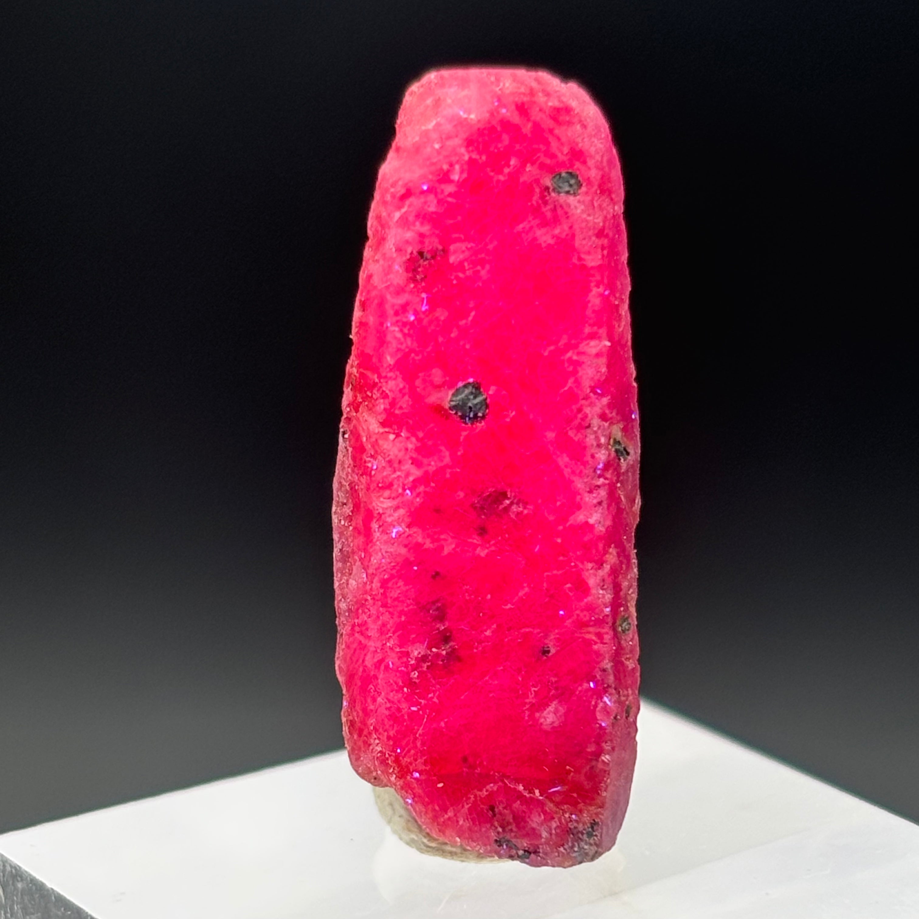Natural Fluorescent Ruby Crystal - 128