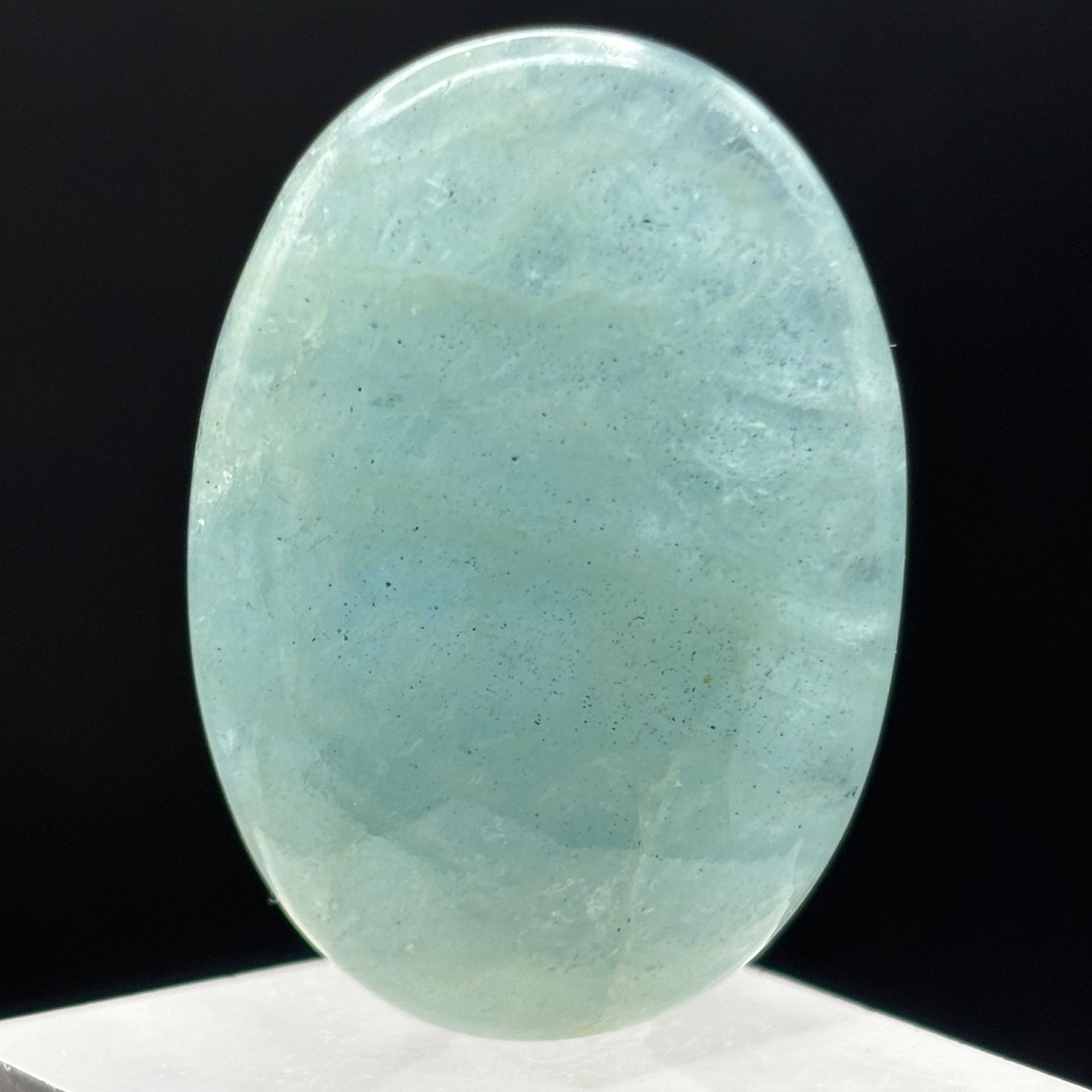 Aquamarine Magic Oval - 039