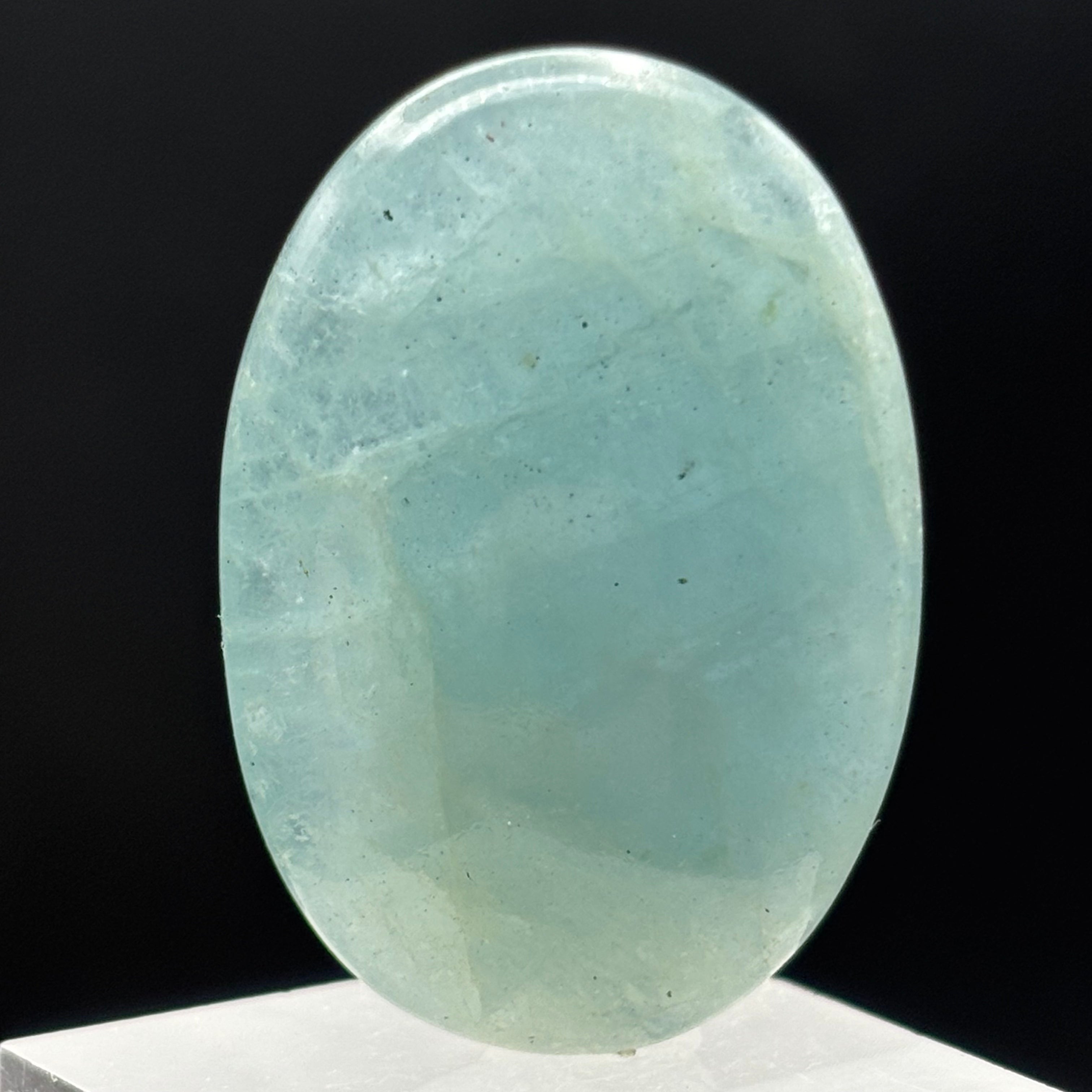 Aquamarine Magic Oval - 039