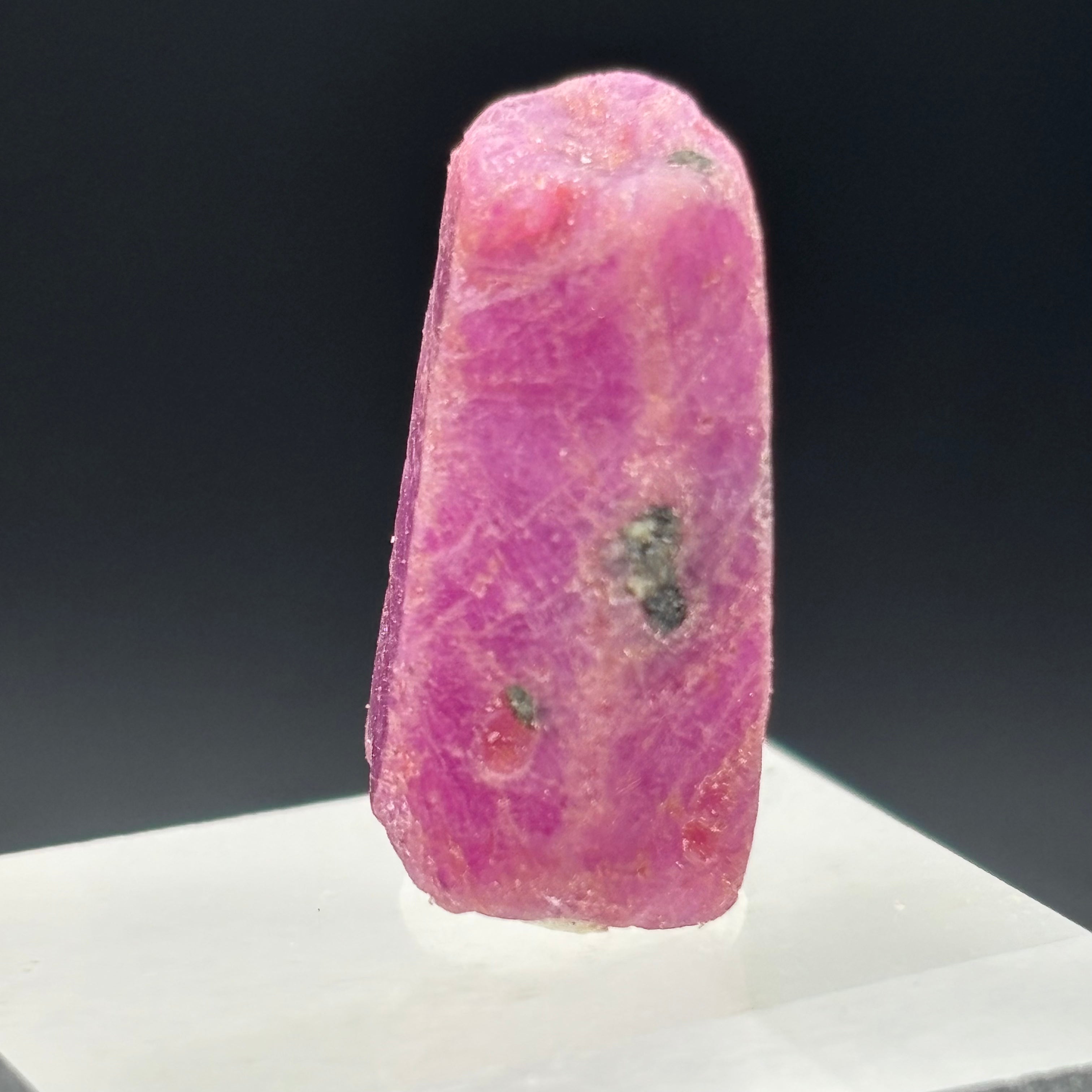 Natural Fluorescent Ruby Crystal - 130
