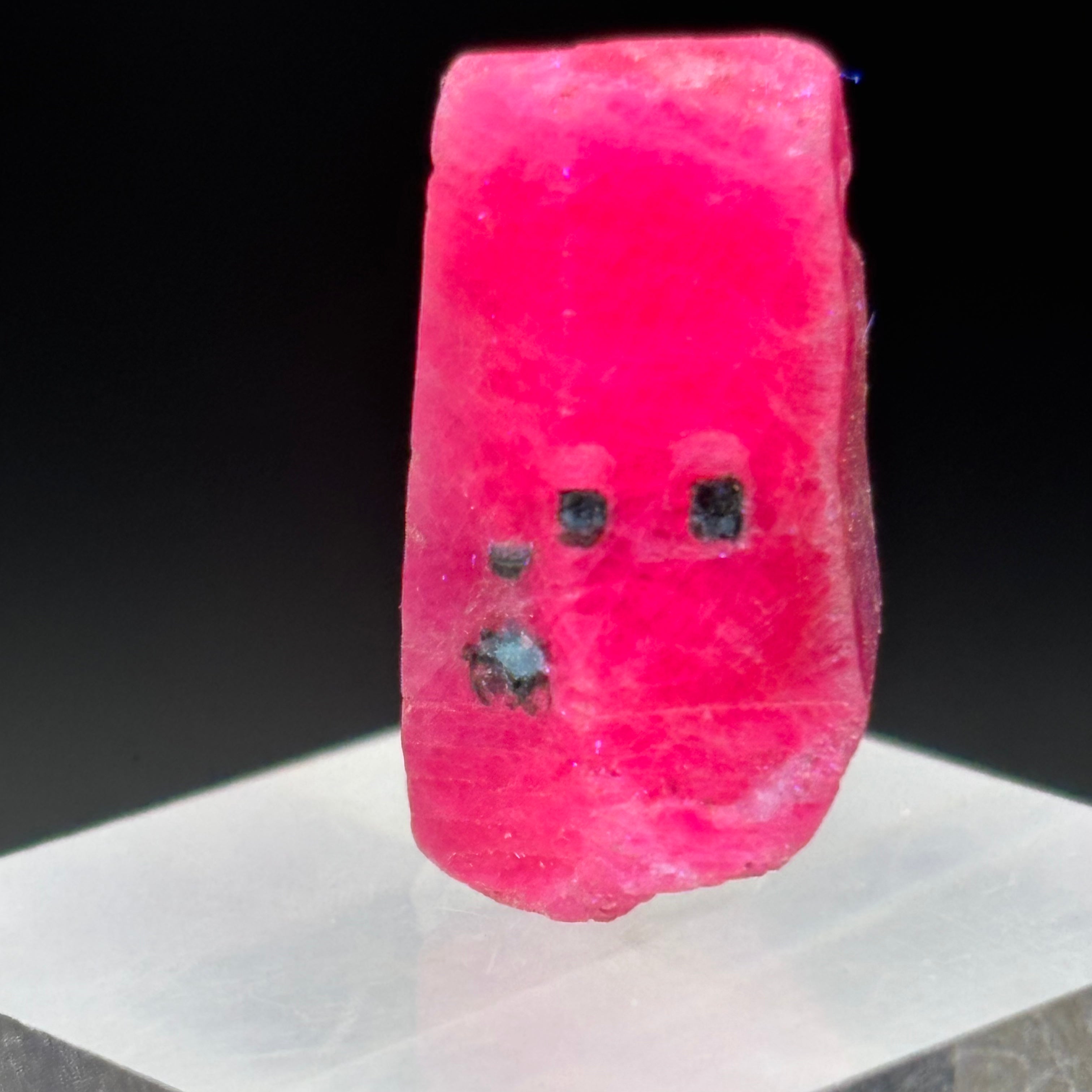 Natural Fluorescent Ruby Crystal - 132