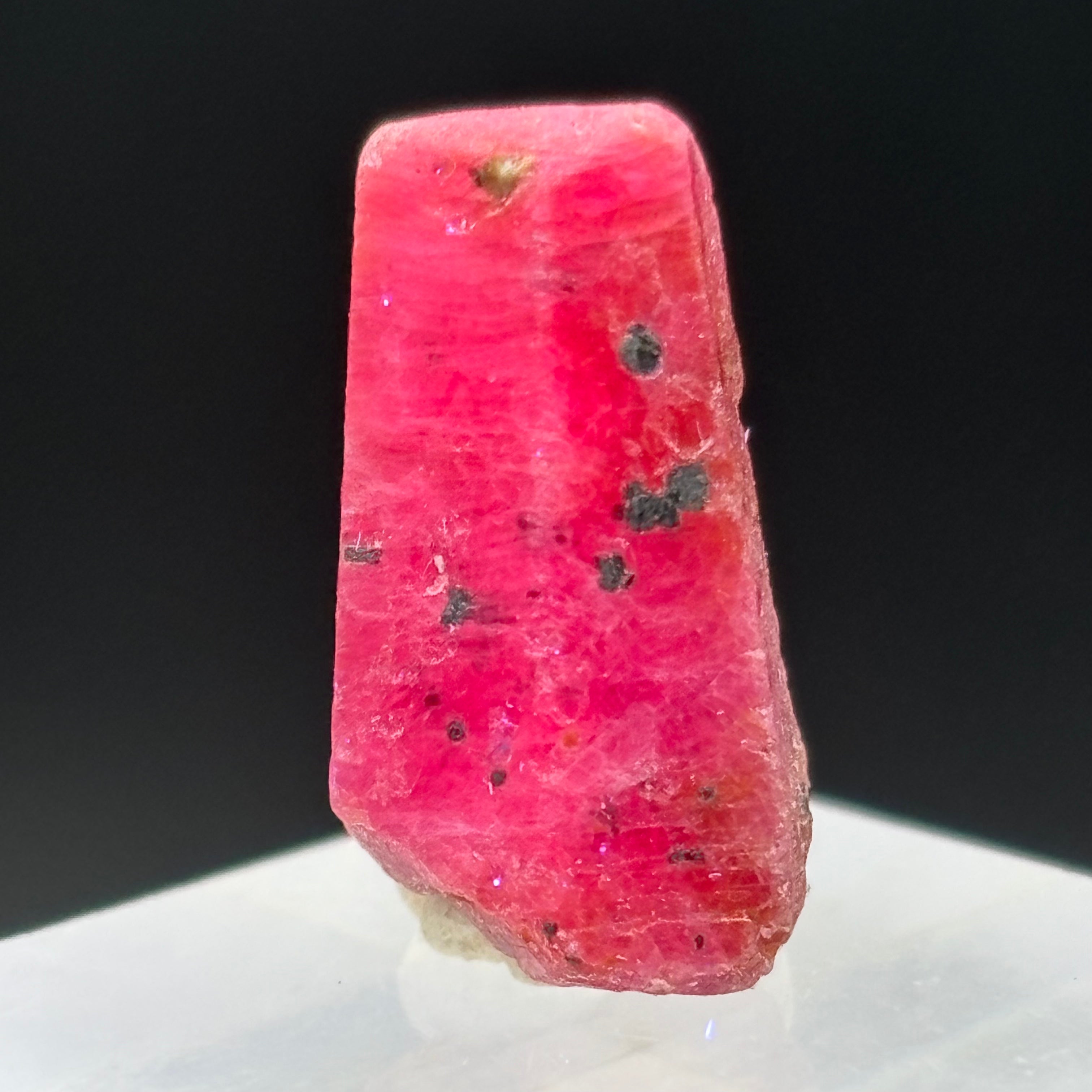 Natural Fluorescent Ruby Crystal - 133
