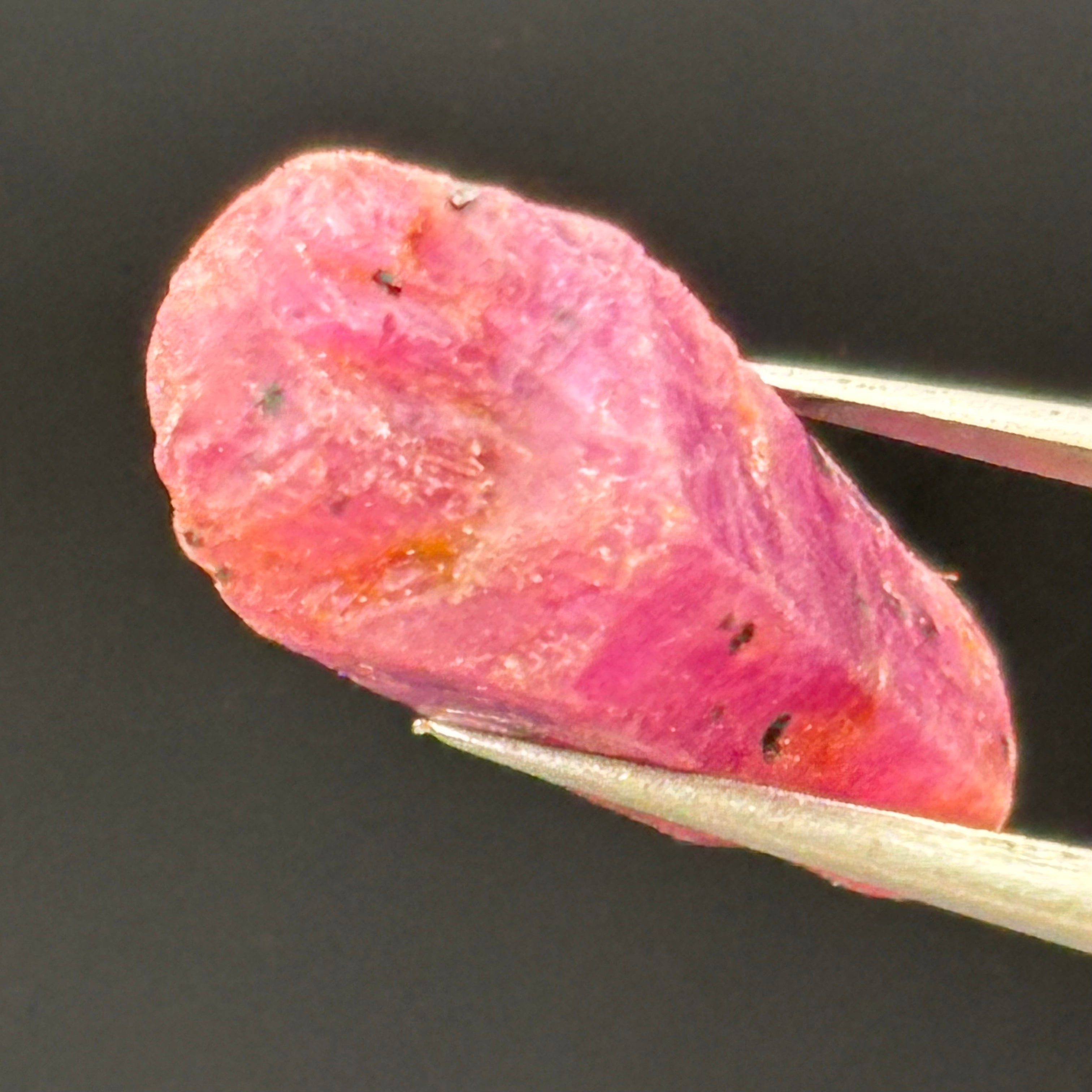 Natural Fluorescent Ruby Crystal - 133