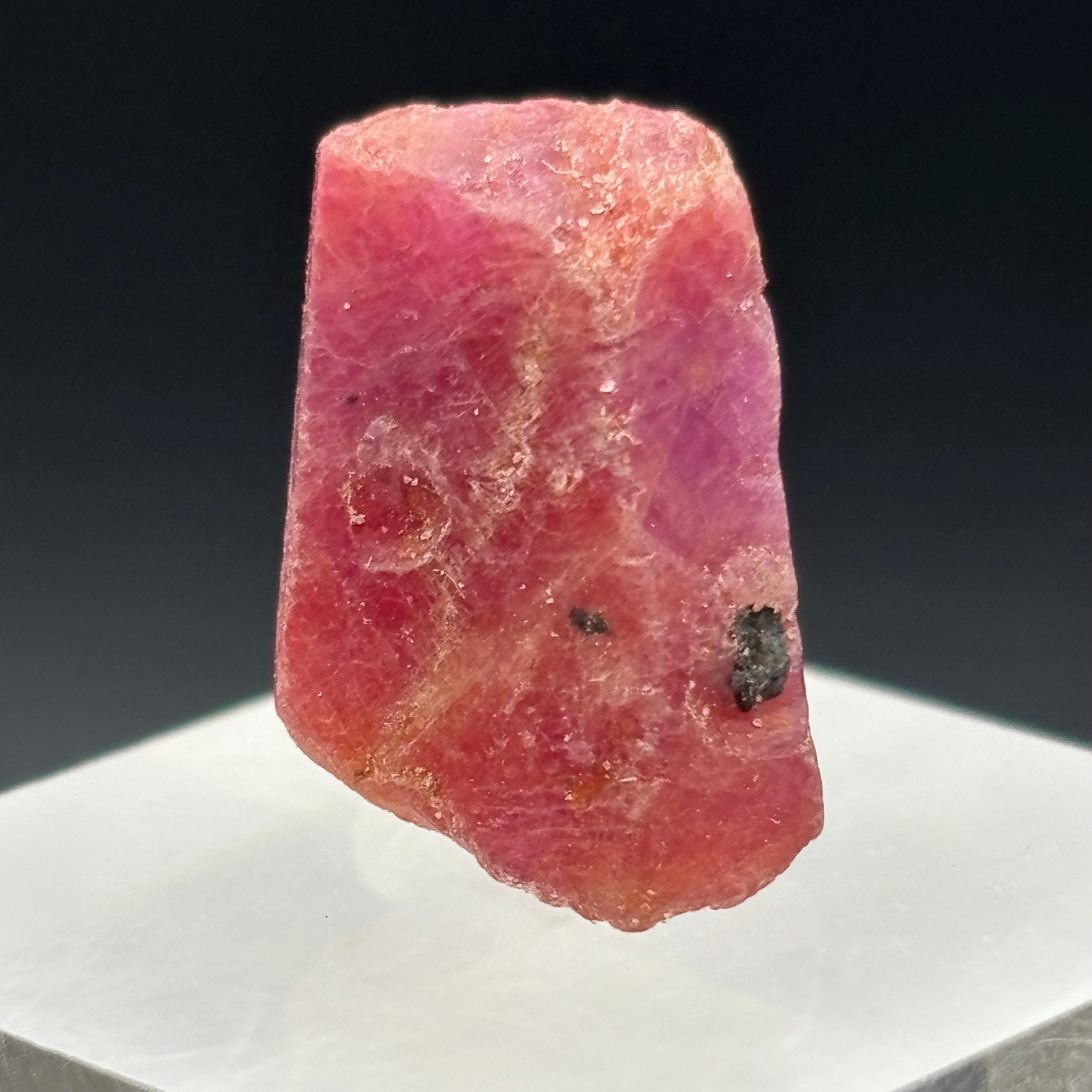 Natural Fluorescent Ruby Crystal - 134