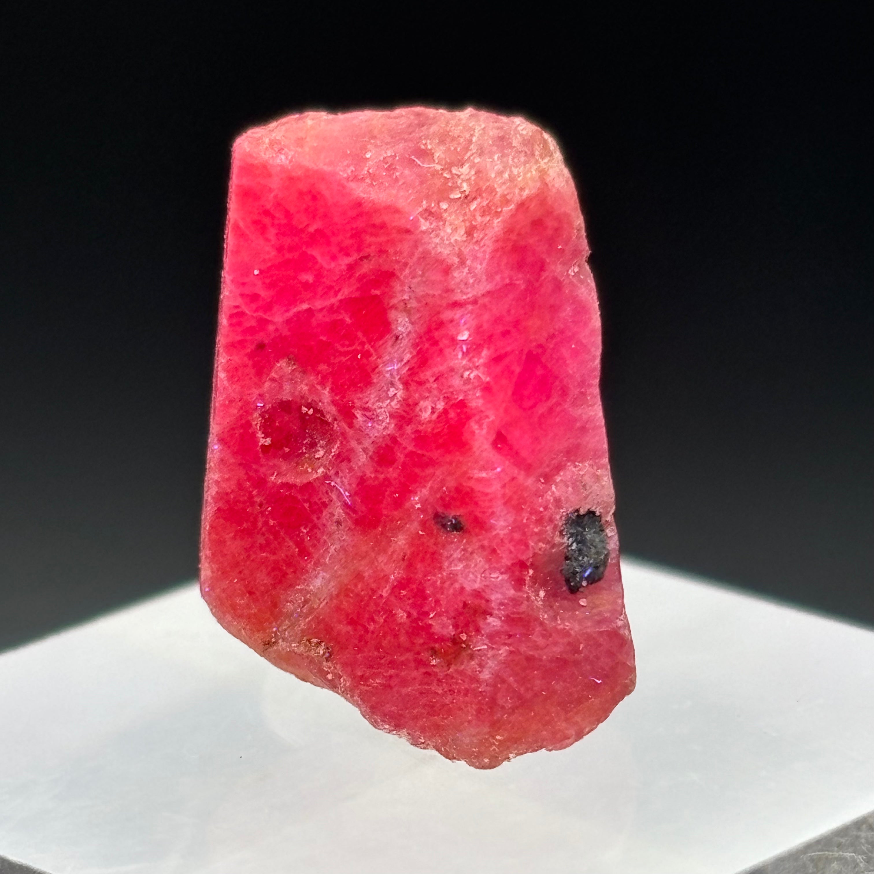 Natural Fluorescent Ruby Crystal - 134