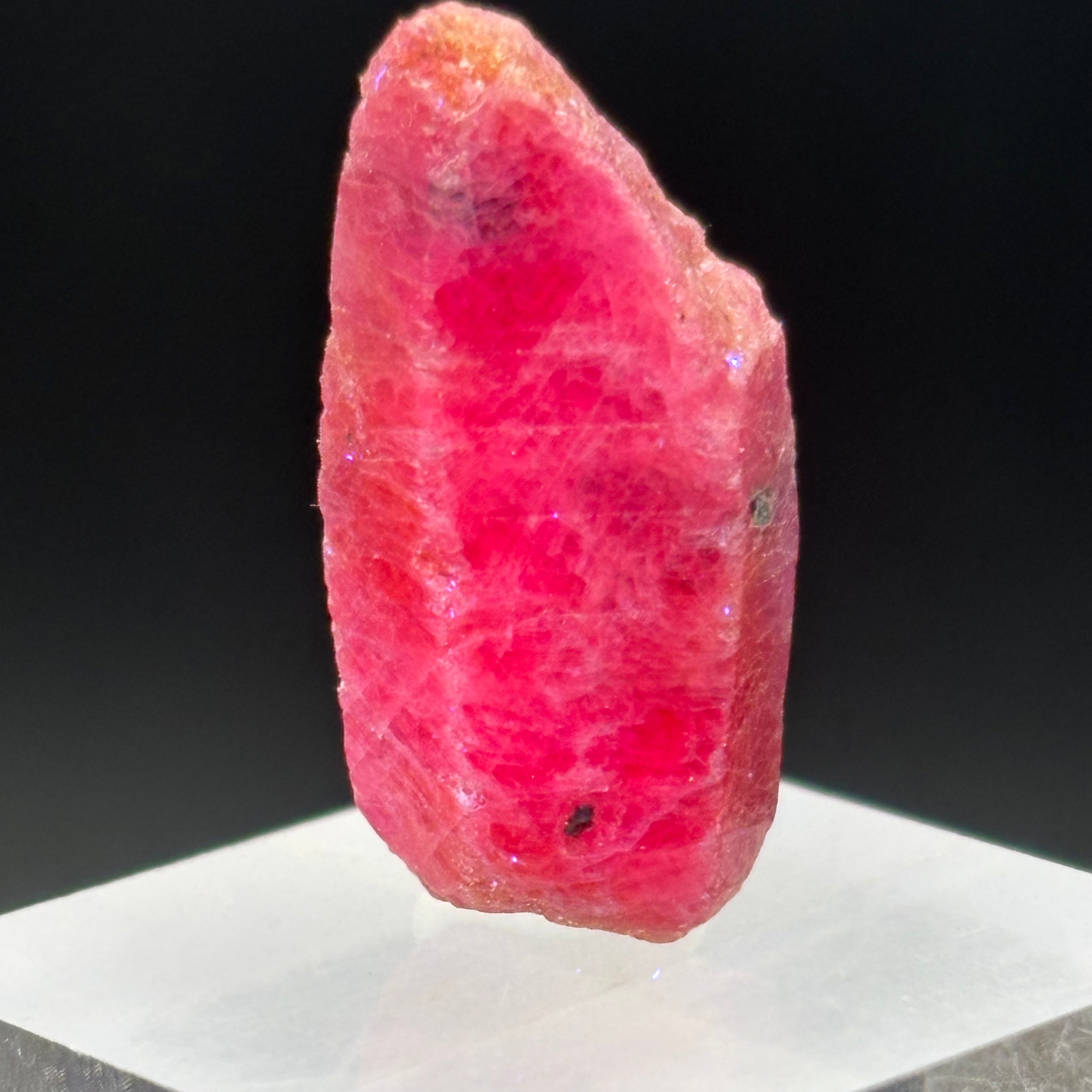 Natural Fluorescent Ruby Crystal - 135