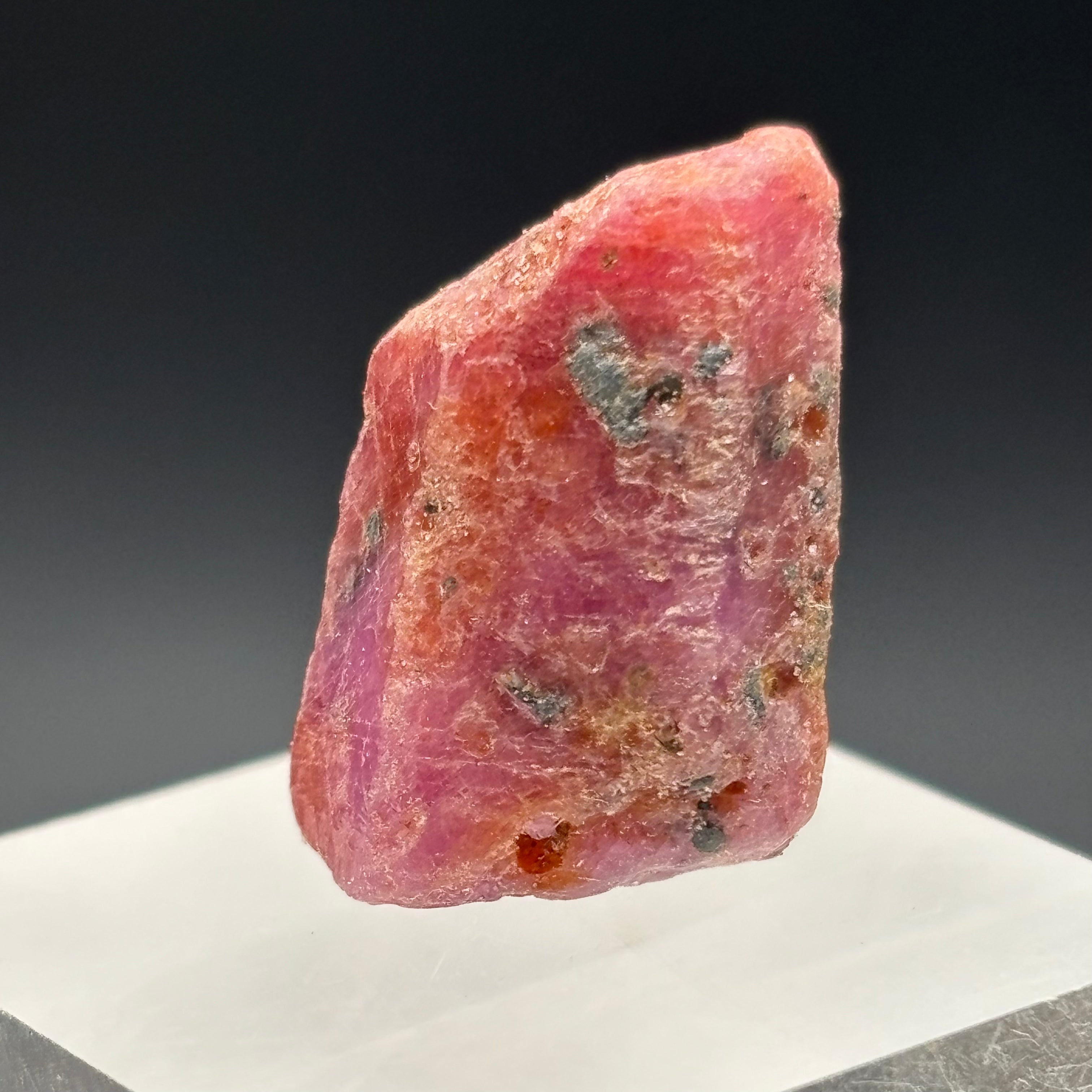Natural Fluorescent Ruby Crystal - 136