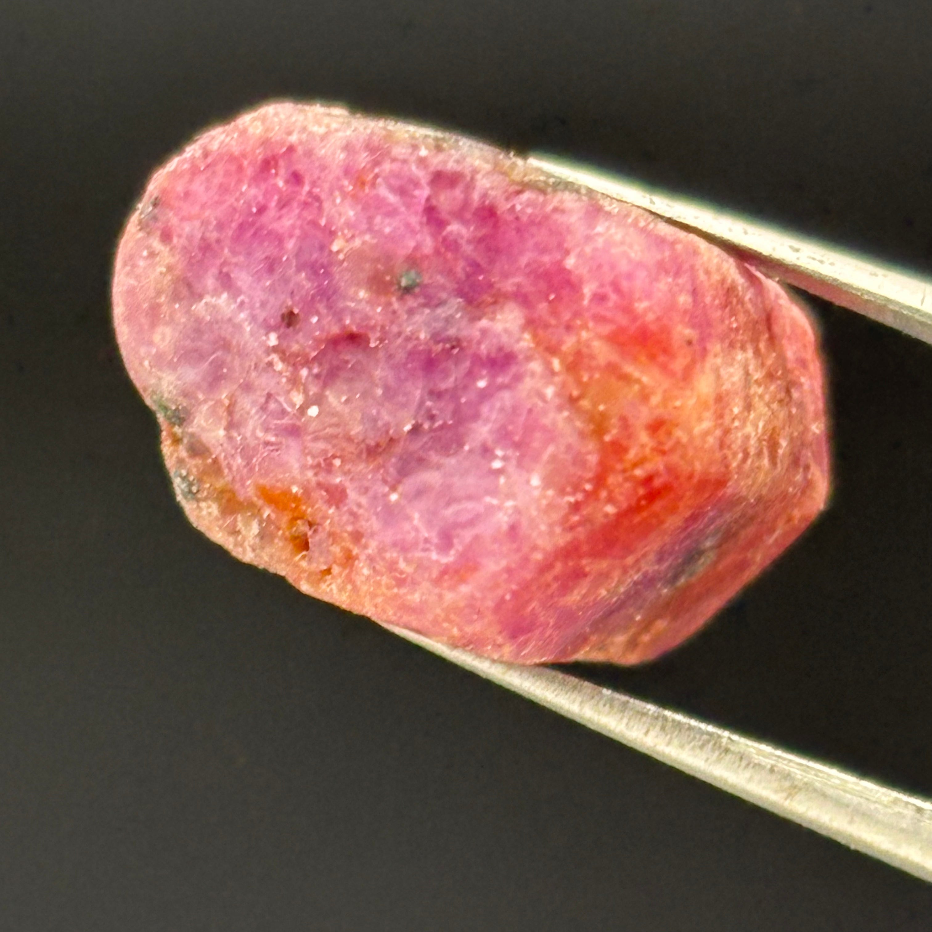 Natural Fluorescent Ruby Crystal - 136