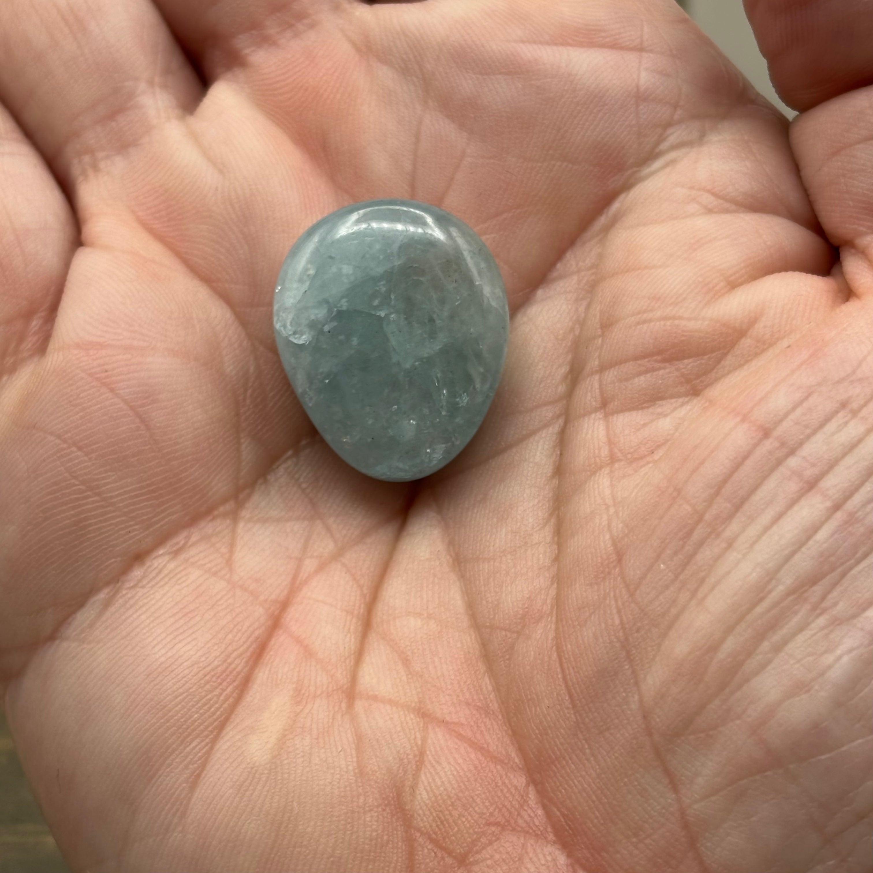 Aquamarine Magic Oval - 046