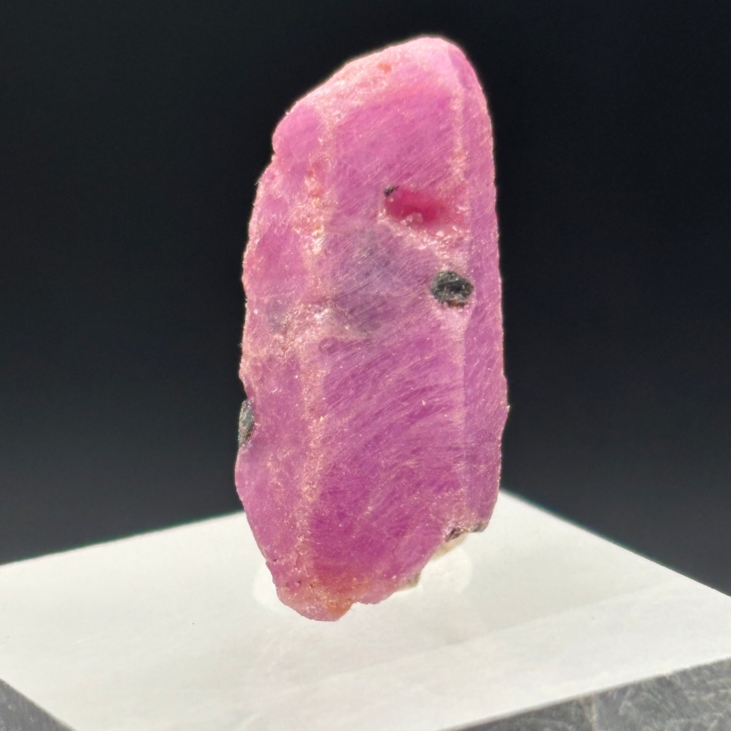 Natural Fluorescent Ruby Crystal - 137
