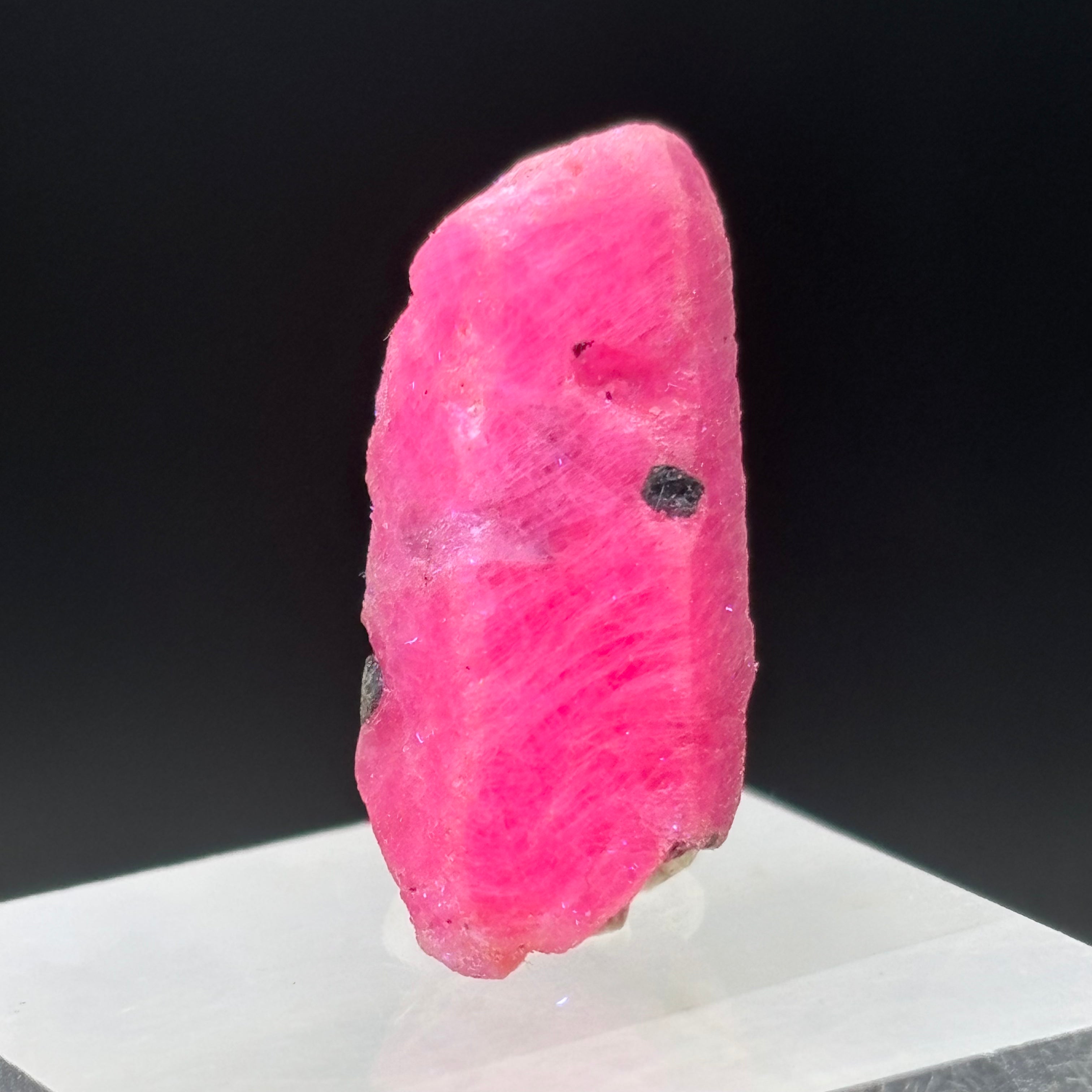 Natural Fluorescent Ruby Crystal - 137