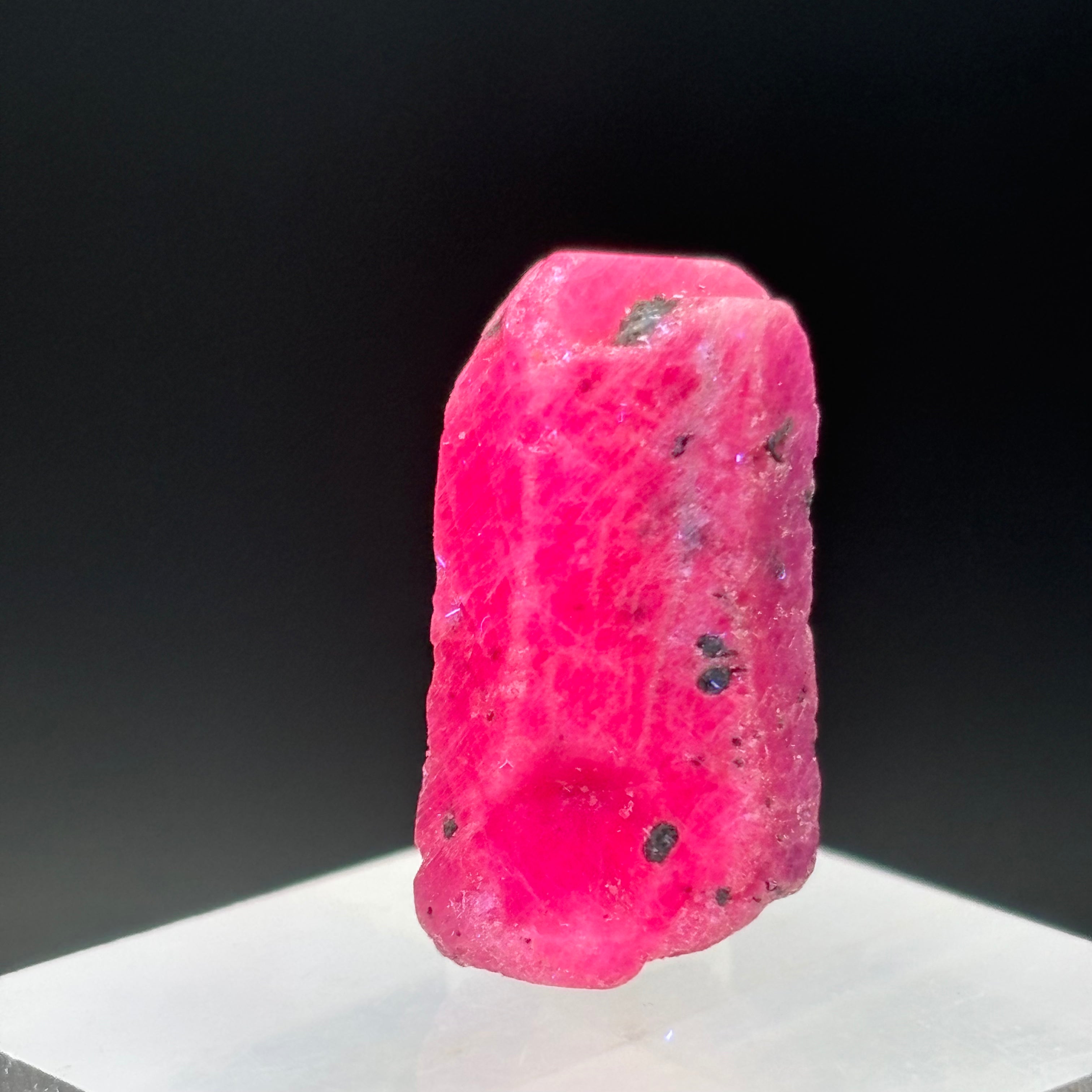 Natural Fluorescent Ruby Crystal - 138