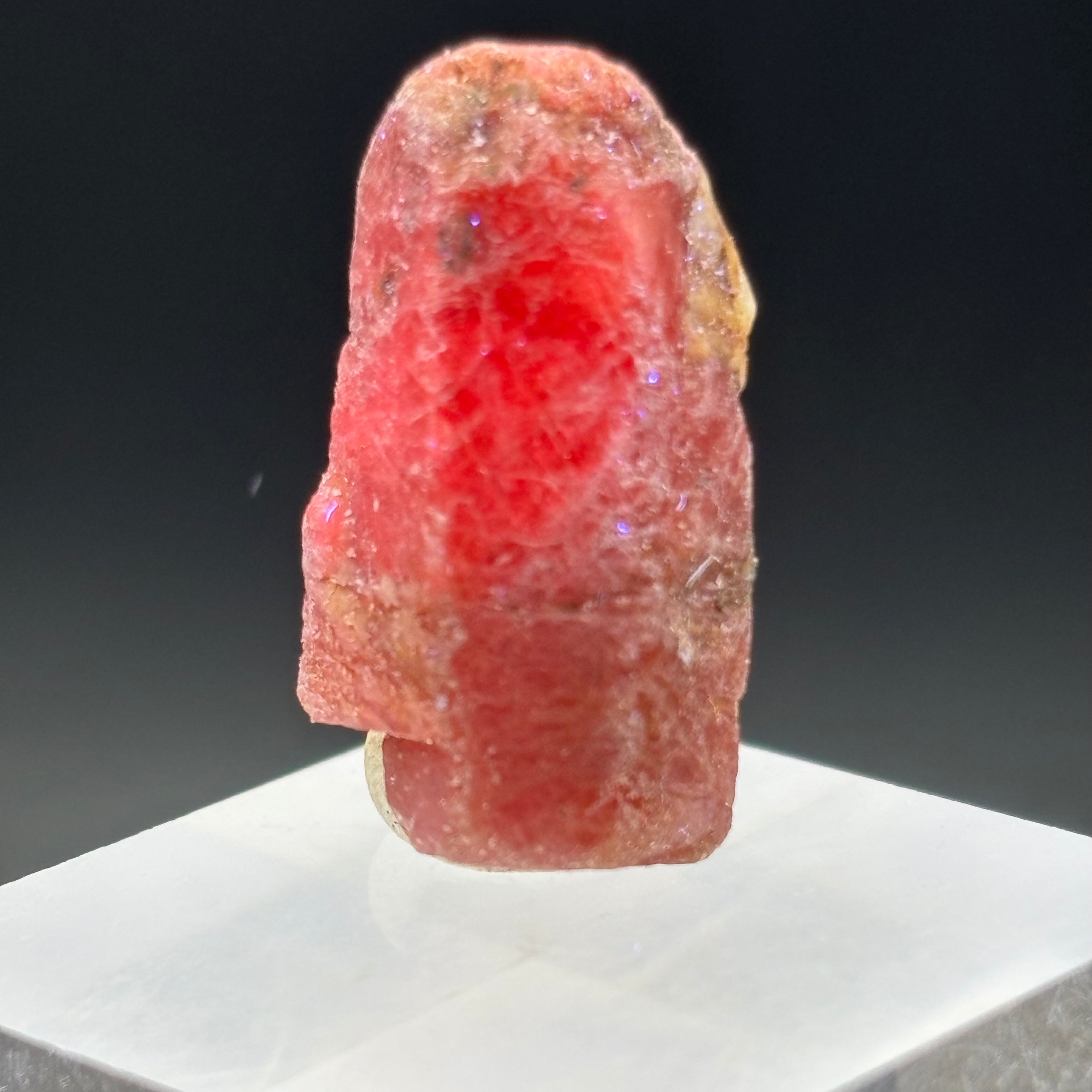Natural Fluorescent Ruby Crystal - 139