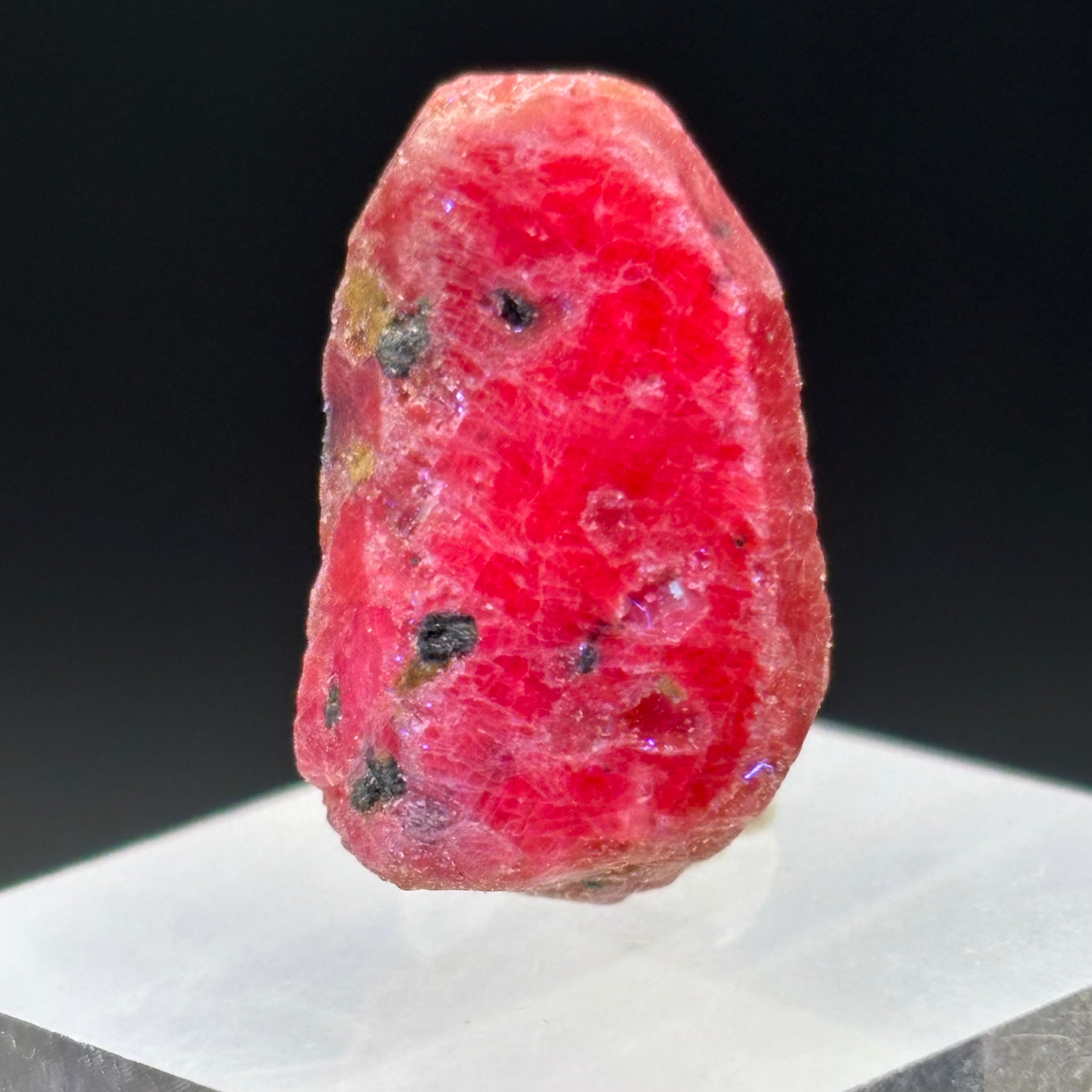 Natural Fluorescent Ruby Crystal - 140