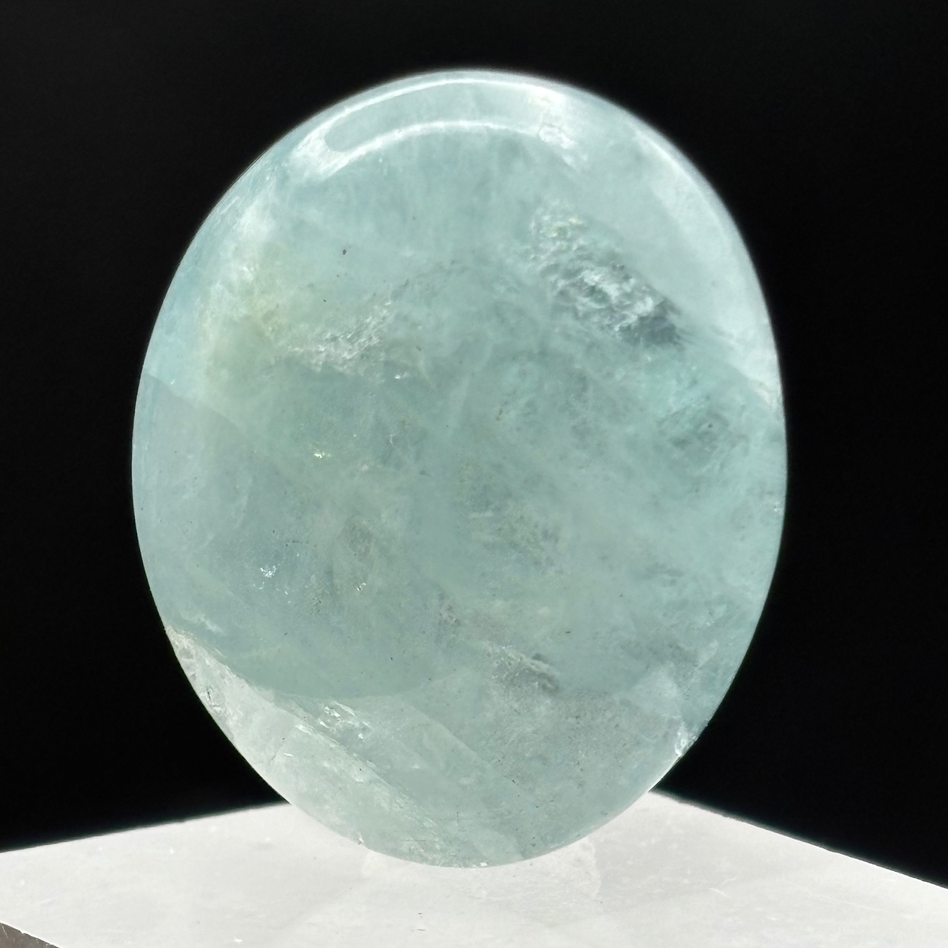 Aquamarine Magic Oval - 054