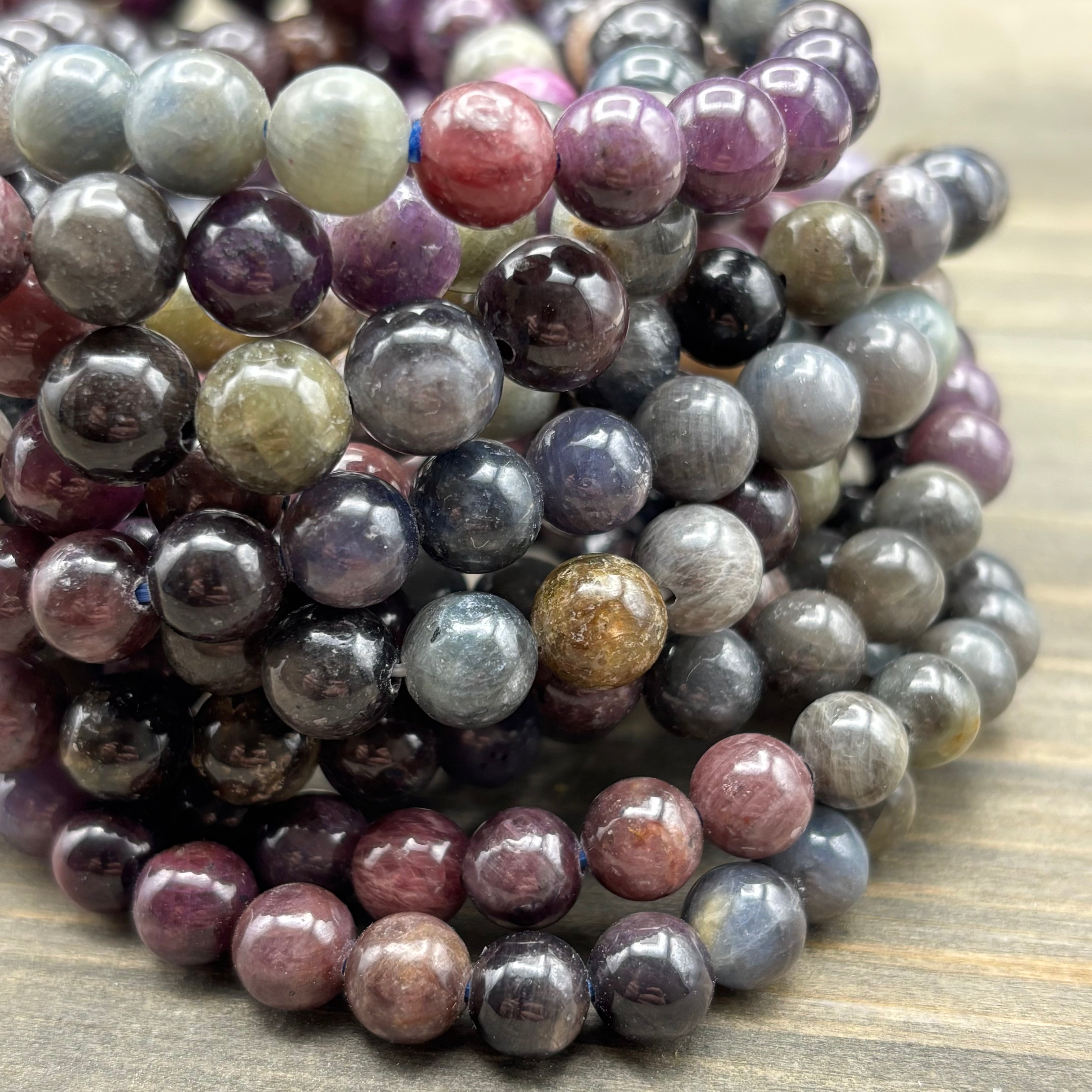 Multicolored Sapphire Bracelet