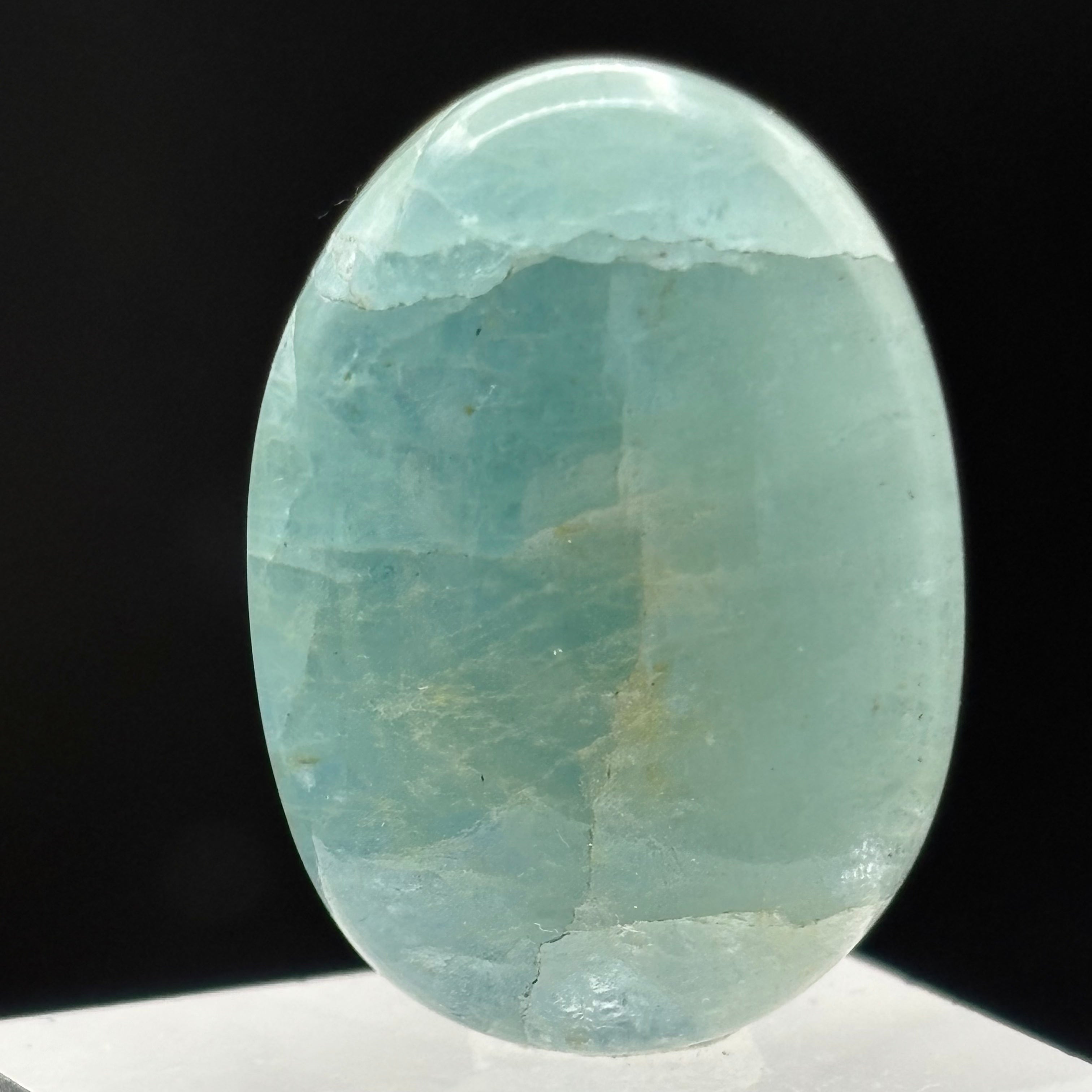 Aquamarine Magic Oval - 055