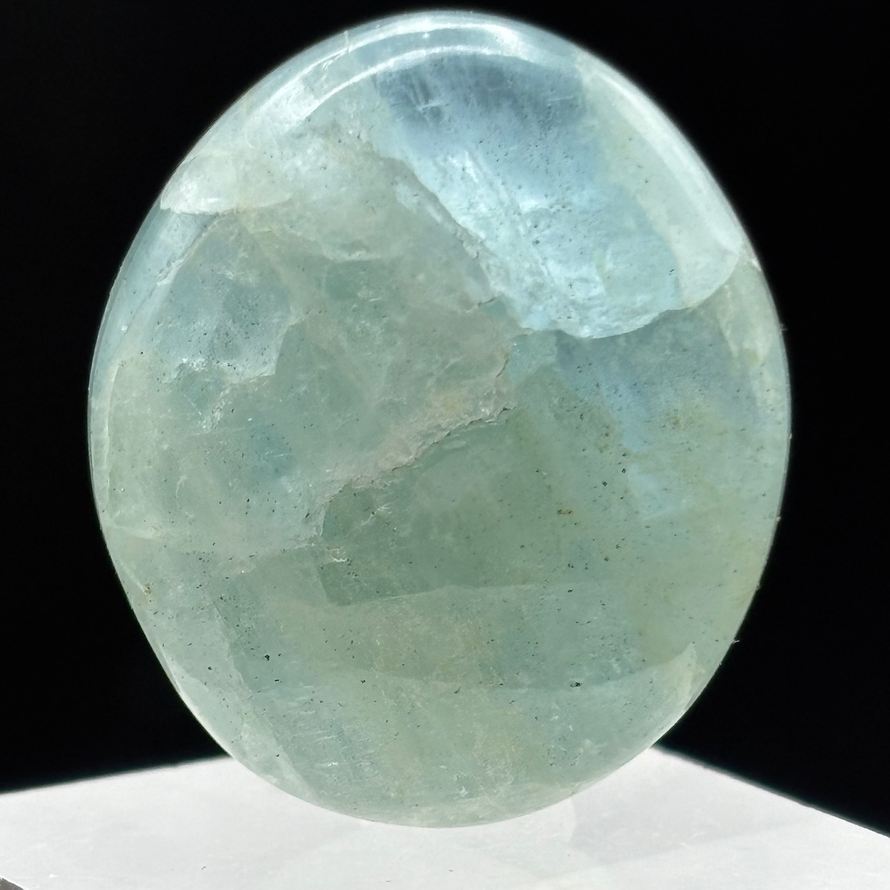 Aquamarine Magic Oval - 056