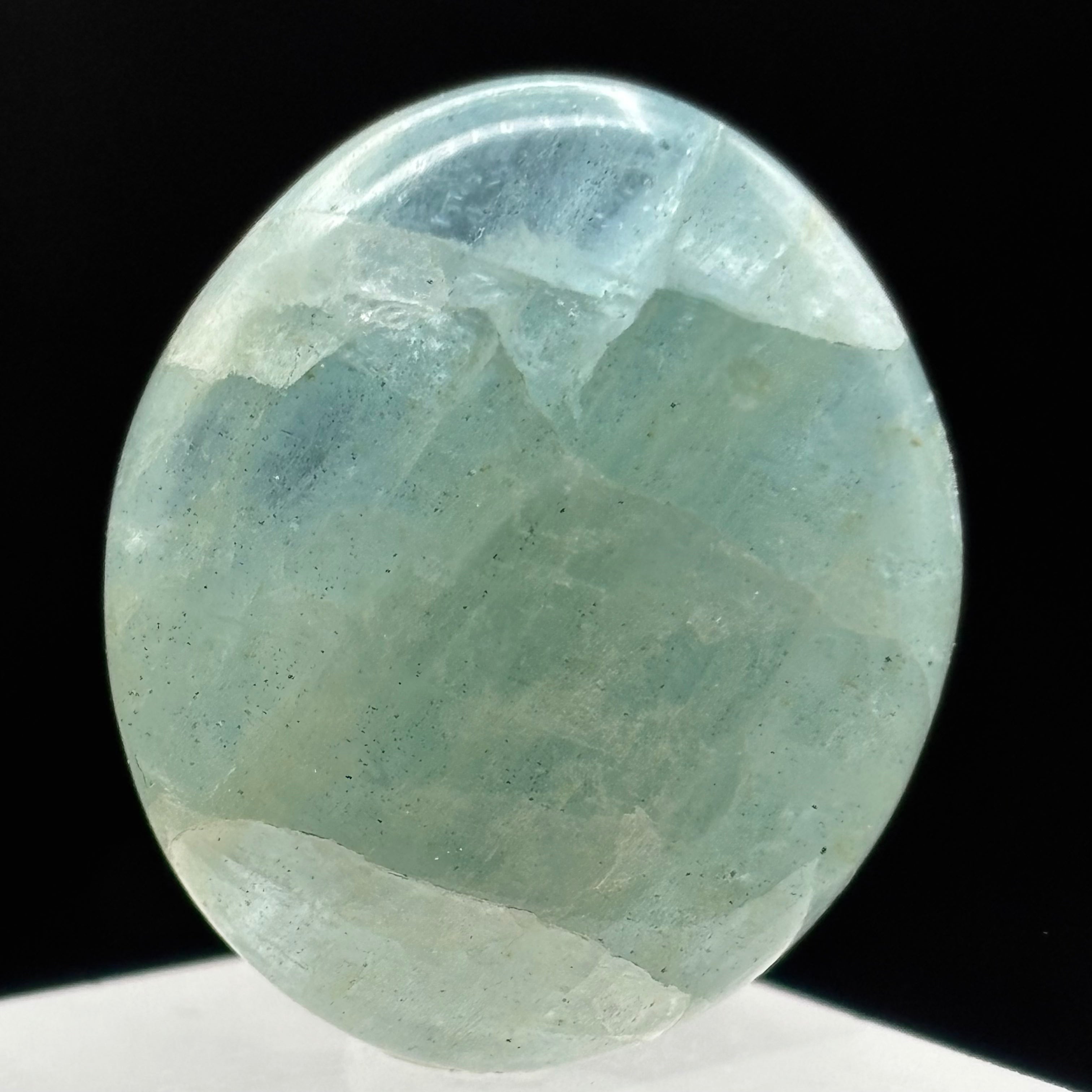 Aquamarine Magic Oval - 056
