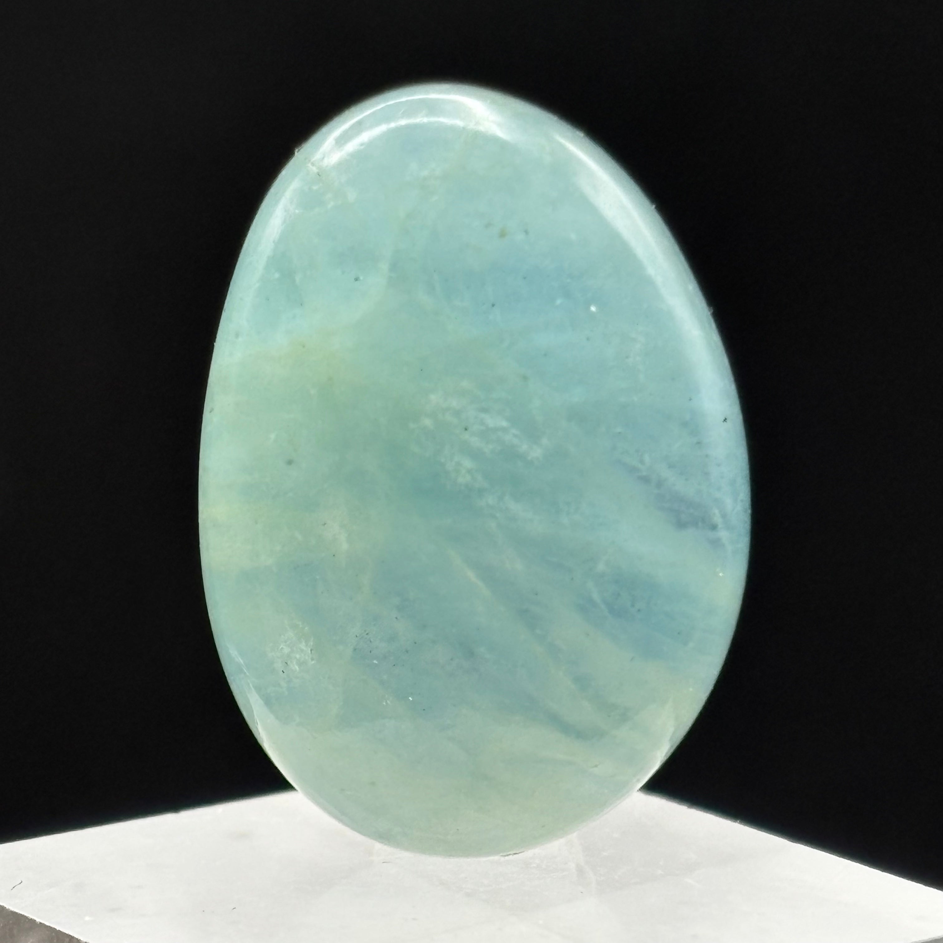 Aquamarine Magic Oval - 057