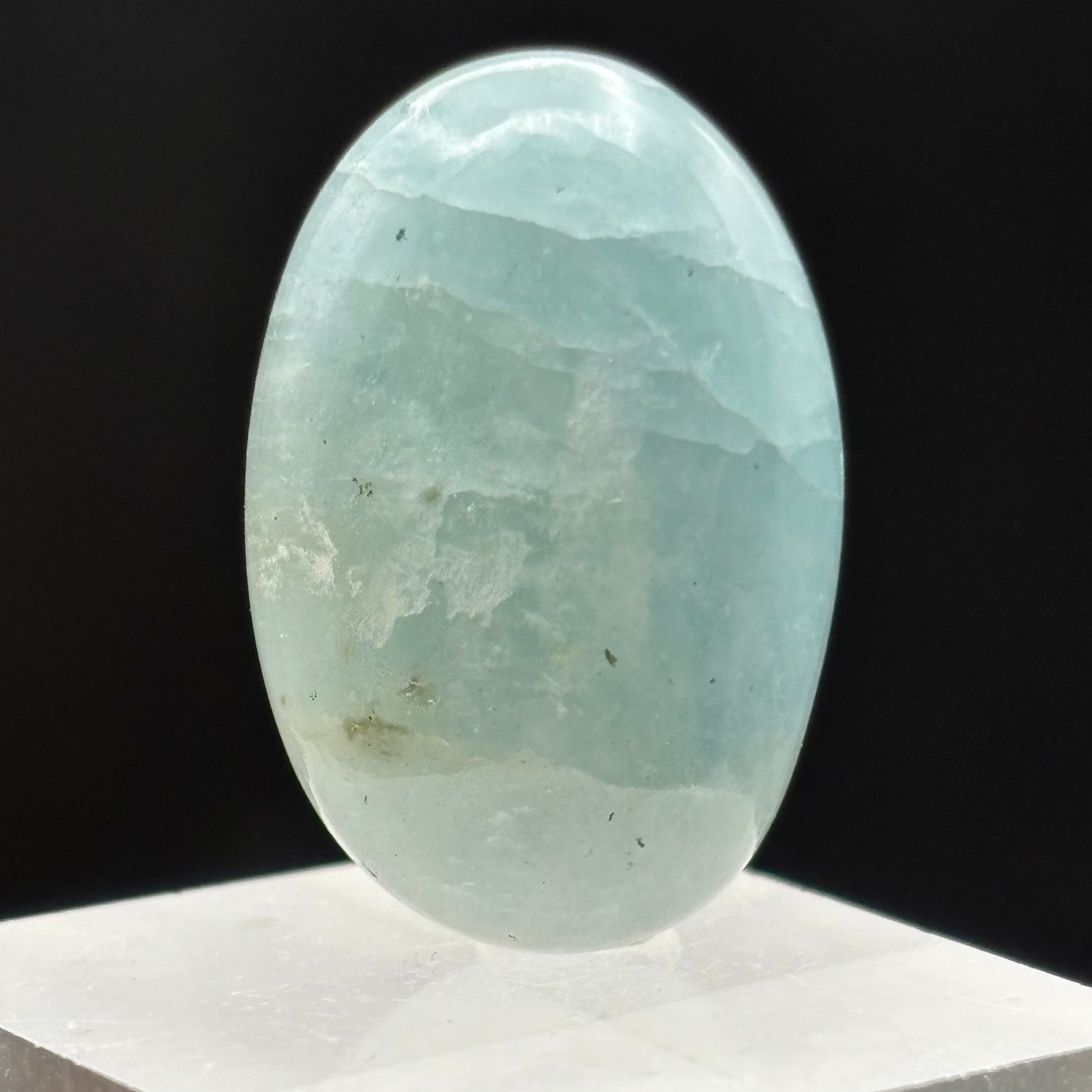 Aquamarine Magic Oval - 066