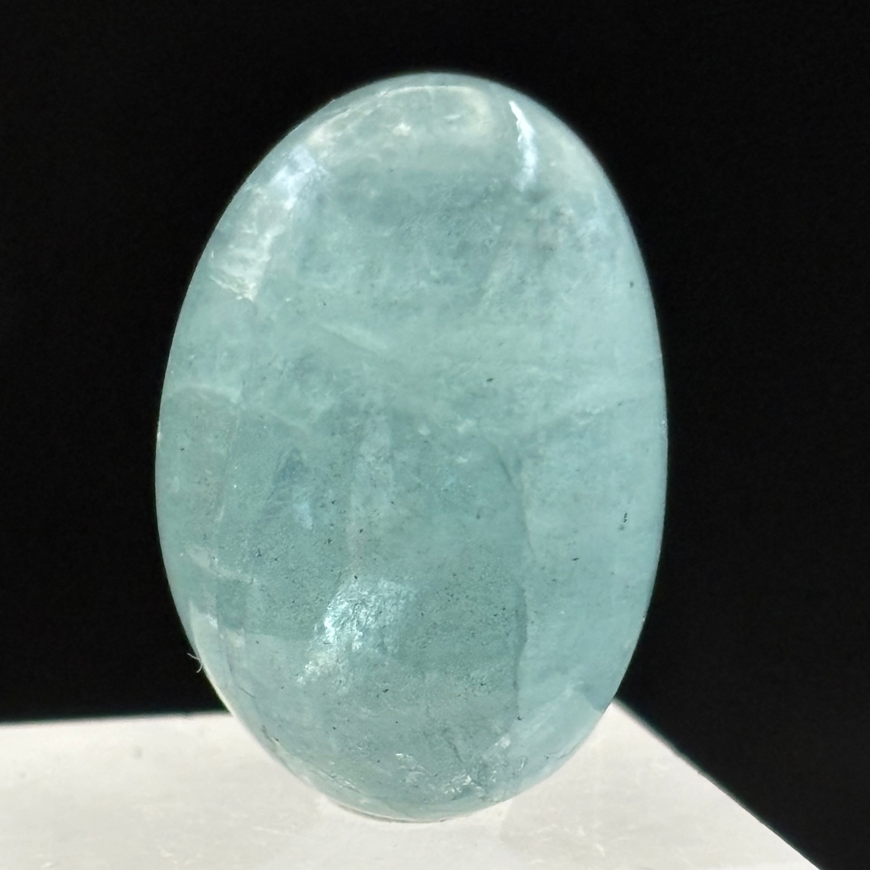 Aquamarine Magic Oval - 074