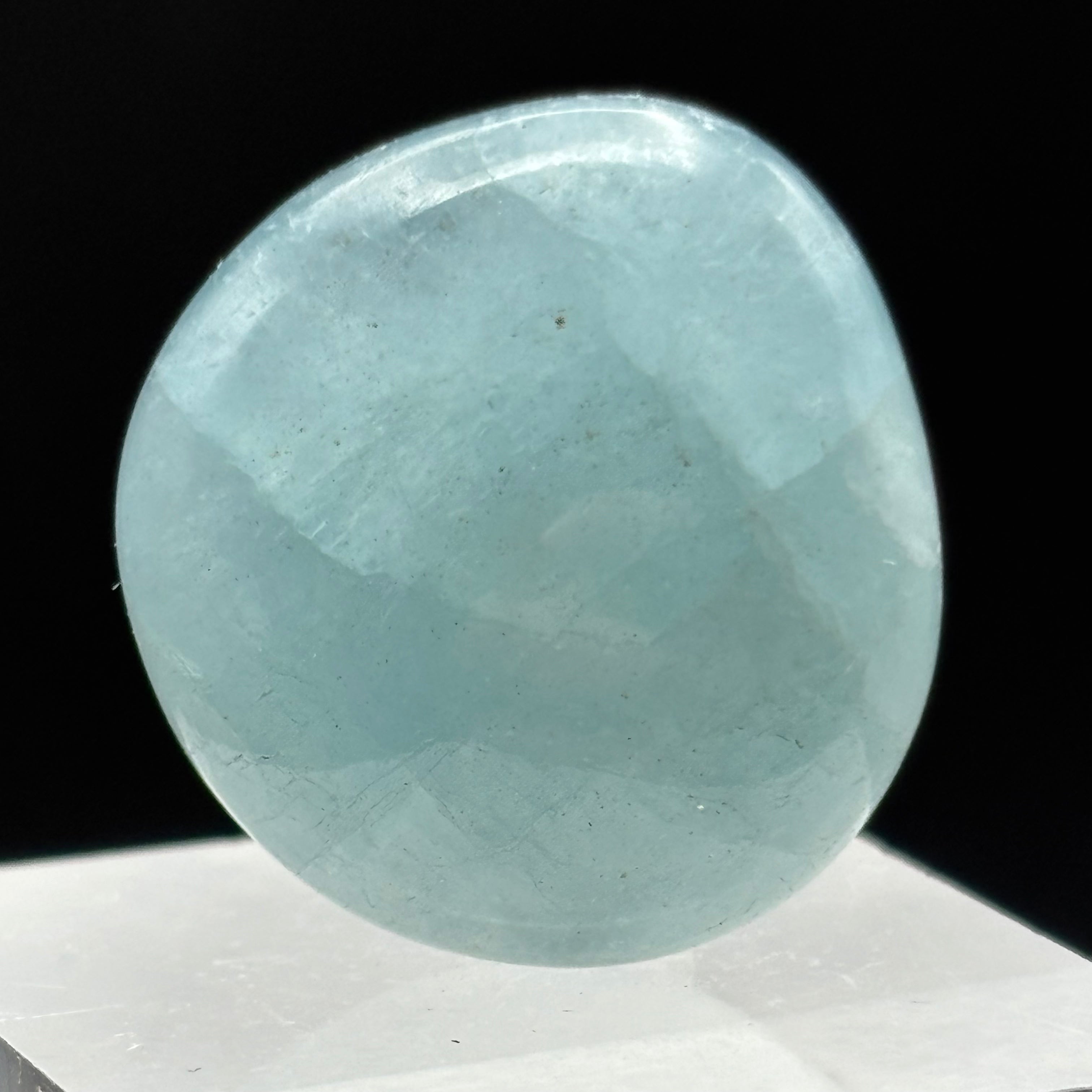 Aquamarine Magic Oval - 076