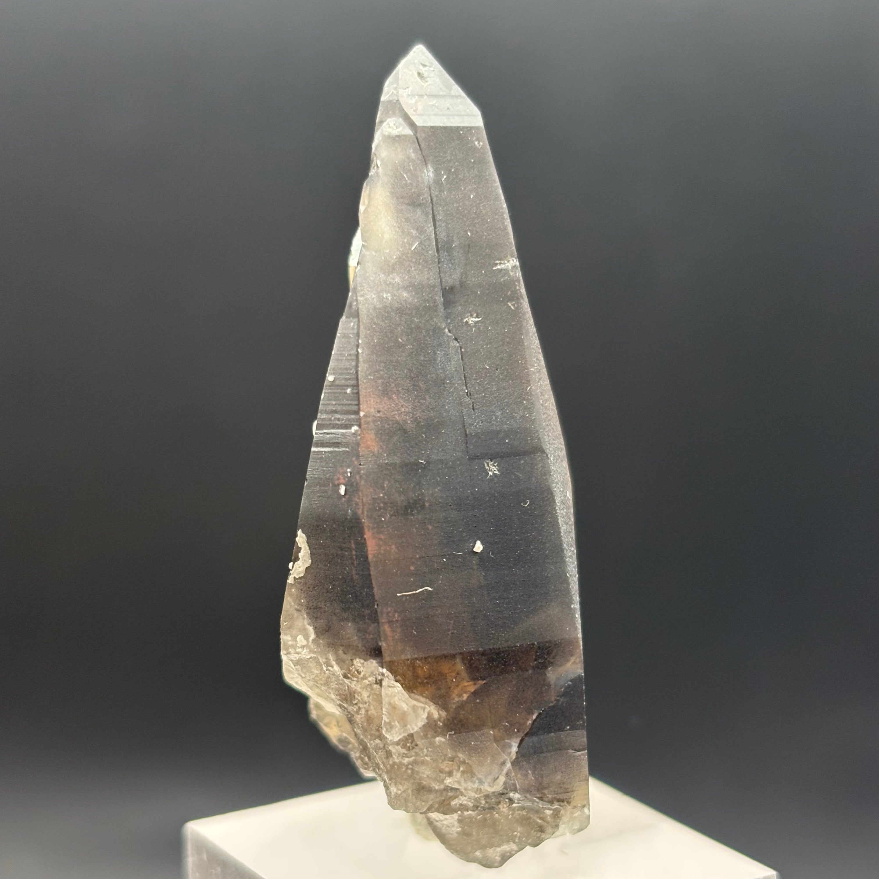 Dark Smoky Quartz Whole Crystal - 020