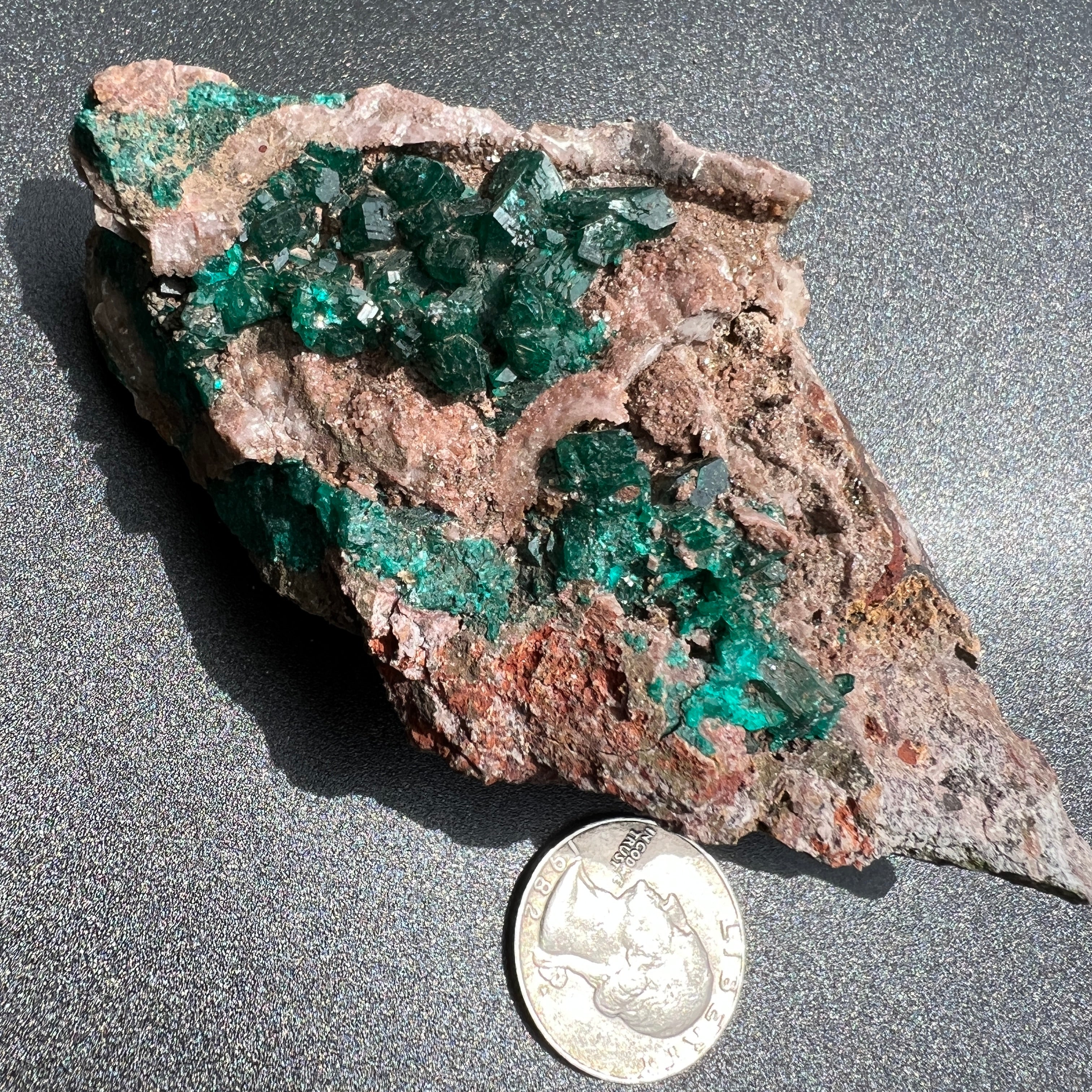 Dioptase Crystal - 002